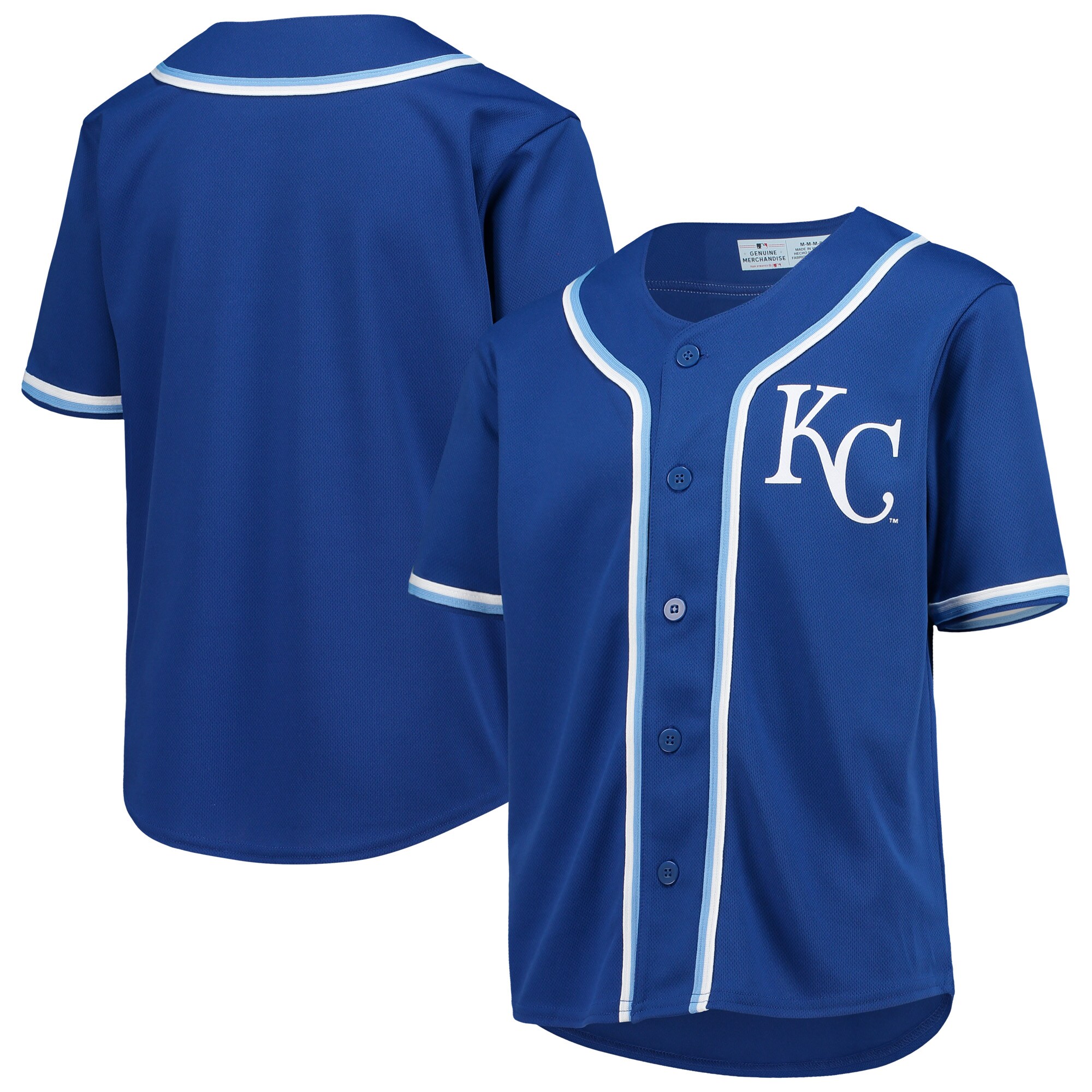 Youth Royal Kansas City Royals MLB Team Jersey - vstockx