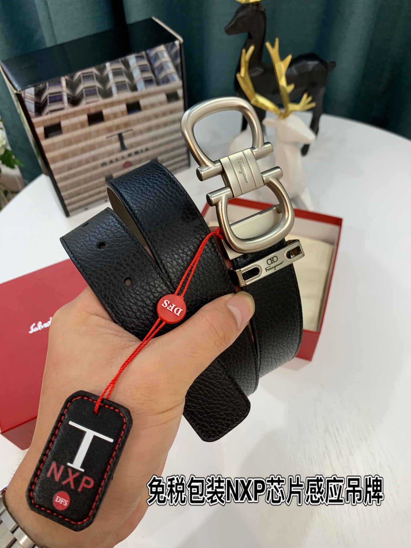 Streetwear Belt Ferragamo 319211 size:3.5cm - vstockx