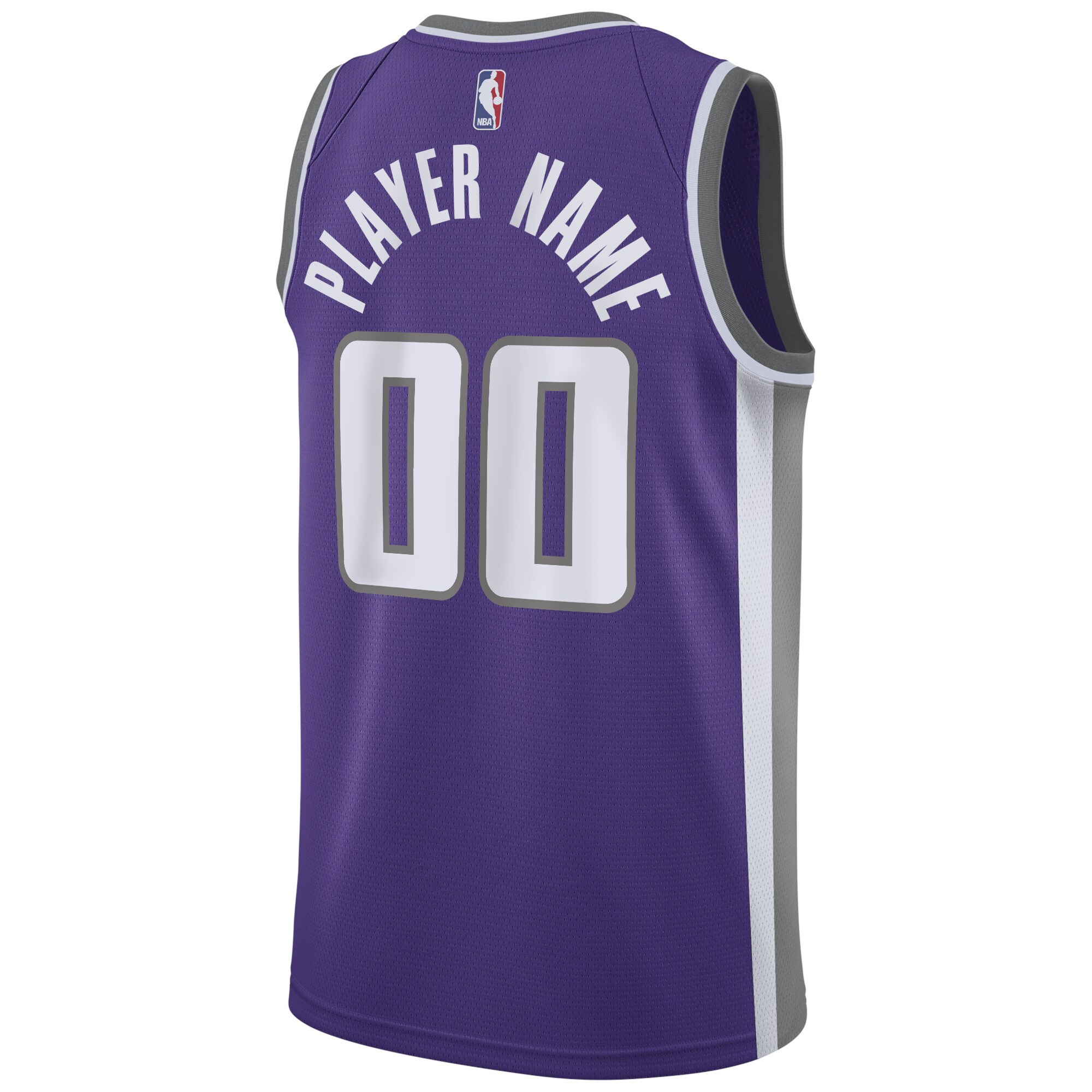 Sacramento Kings Nike Swingman Custom Jersey Purple - Icon Edition - vstockx
