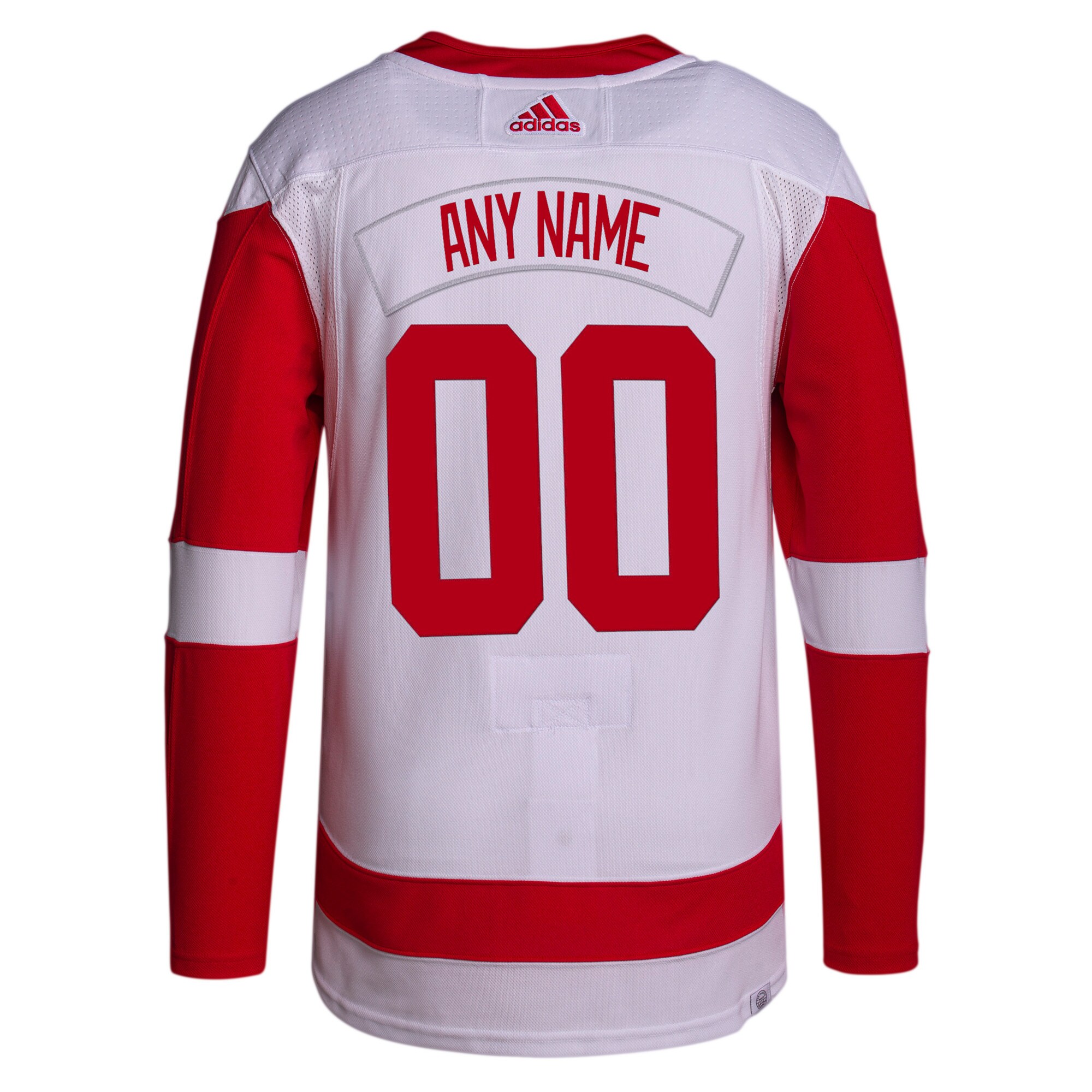 Detroit Red Wings adidas Away Primegreen Authentic Pro Custom Jersey - White - vstockx