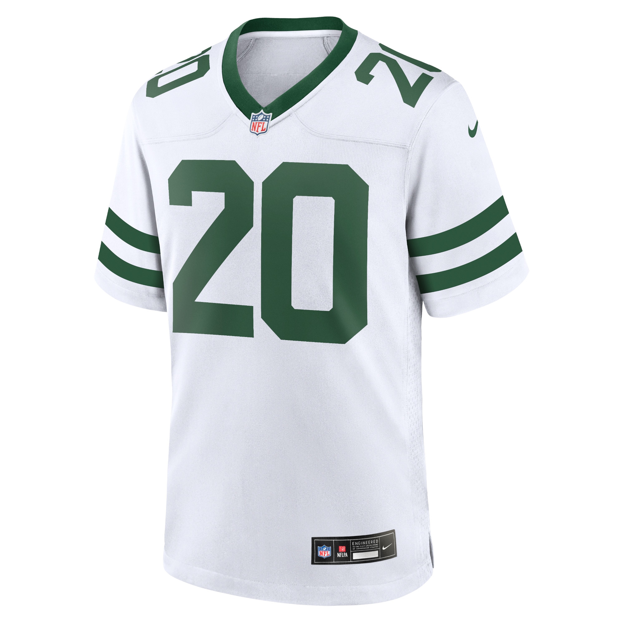 Breece Hall New York Jets Nike Legacy Player Game Jersey - White - vstockx