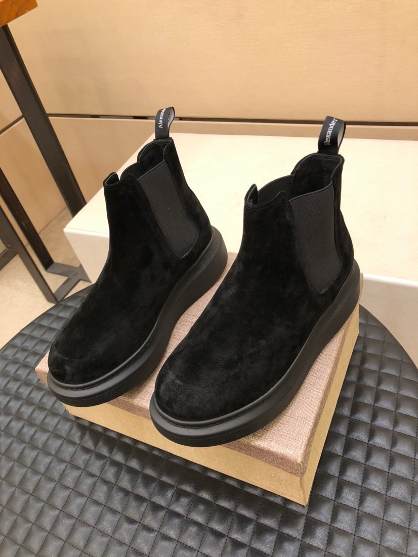 McQueen High Tops Wear resistant non-slip soles, Size: 38-44 - vstockx