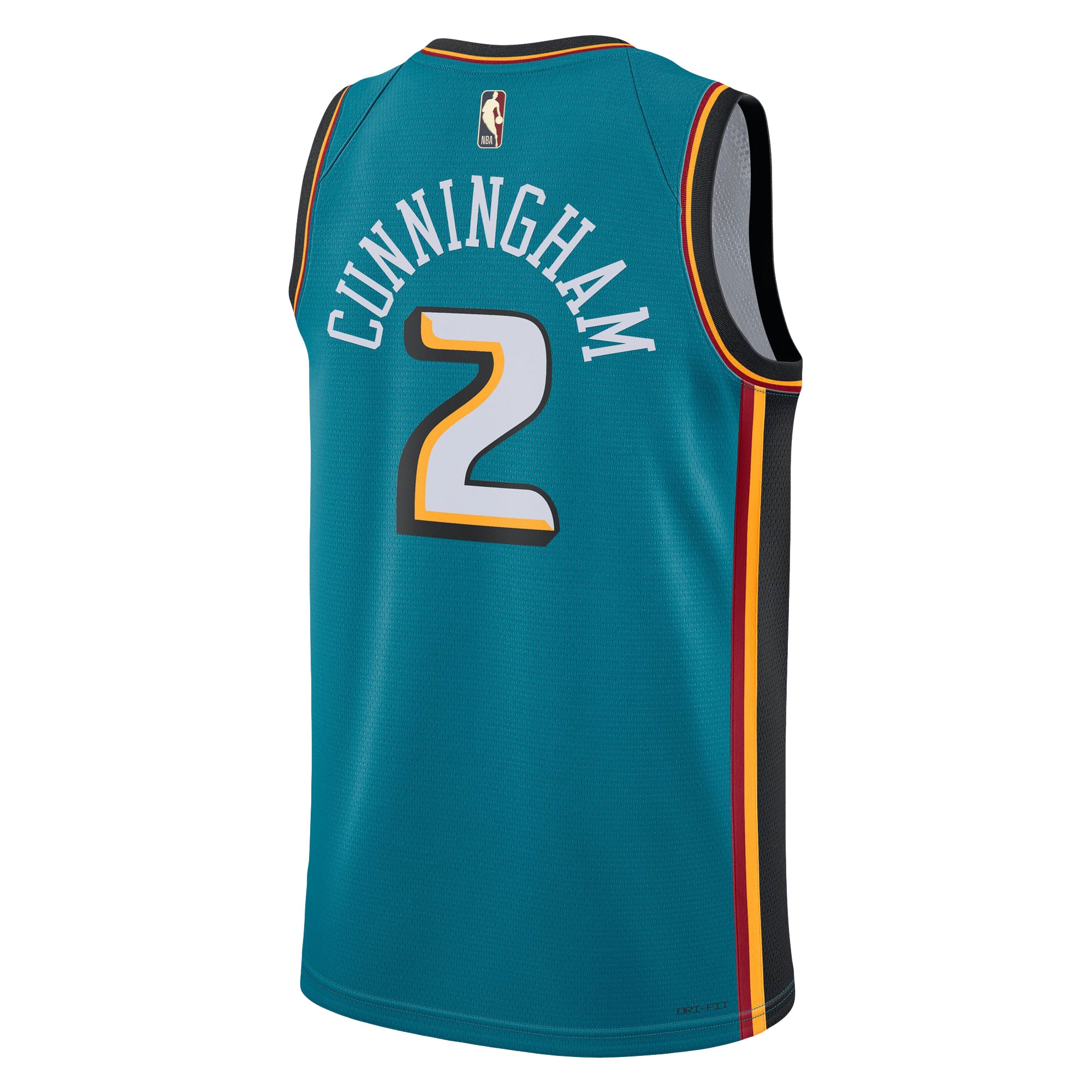 Cade Cunningham Detroit Pistons Nike Swingman Jersey - Classic Edition - Teal - vstockx