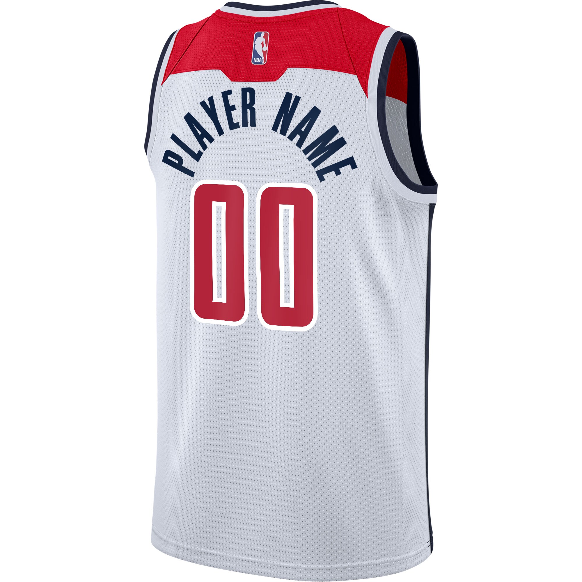 Washington Wizards Nike 2020/21 Swingman Custom Jersey - Association Edition - White - vstockx