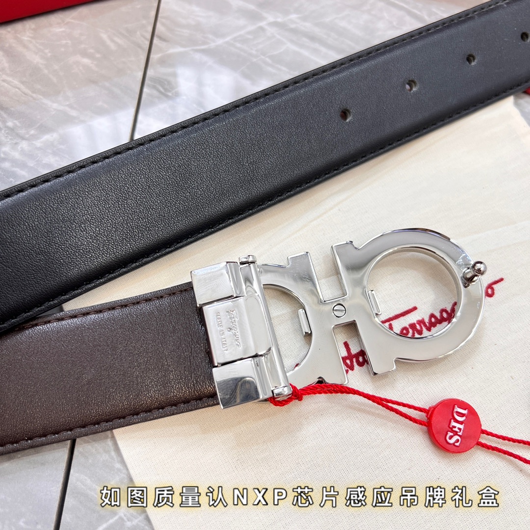 Streetwear Belt Ferragamo 319814 size:3.5cm - vstockx