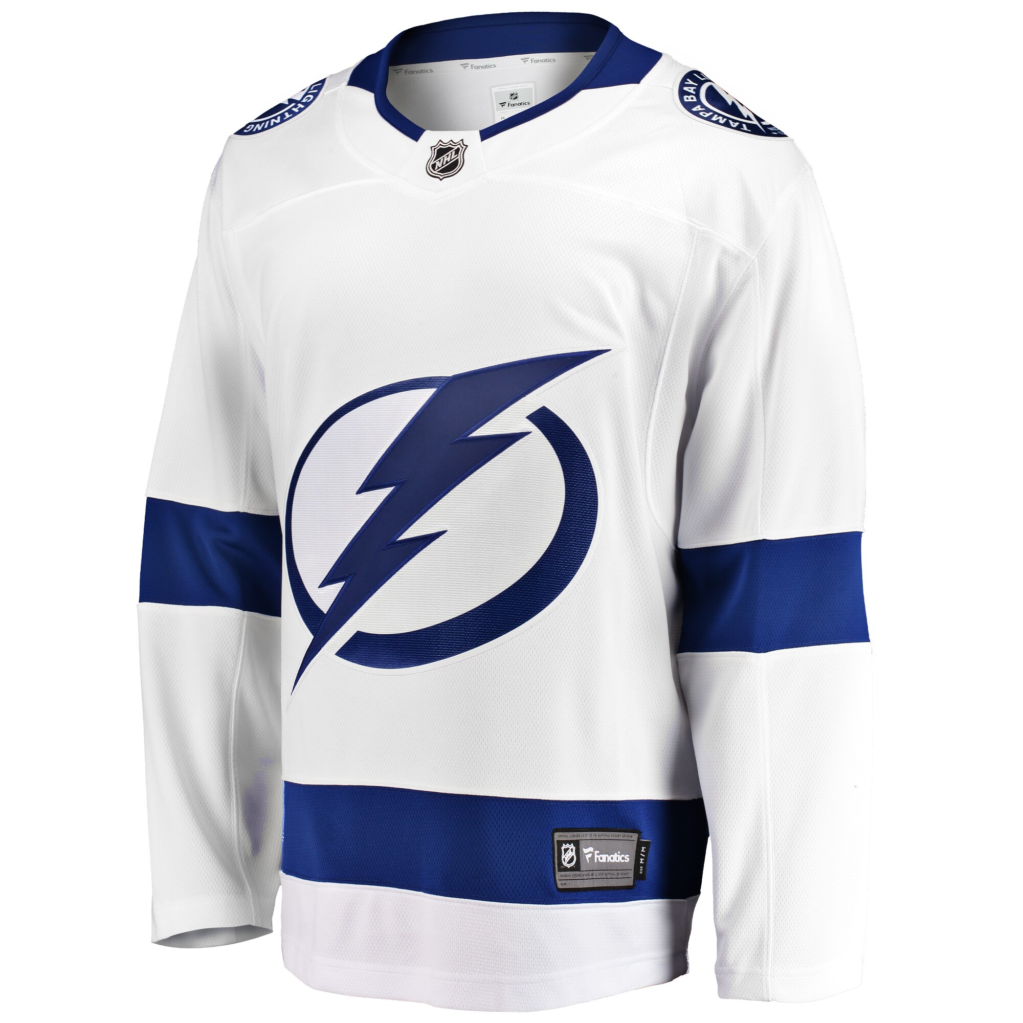 Tampa Bay Lightning Fanatics Branded Breakaway Away Jersey - White - vstockx