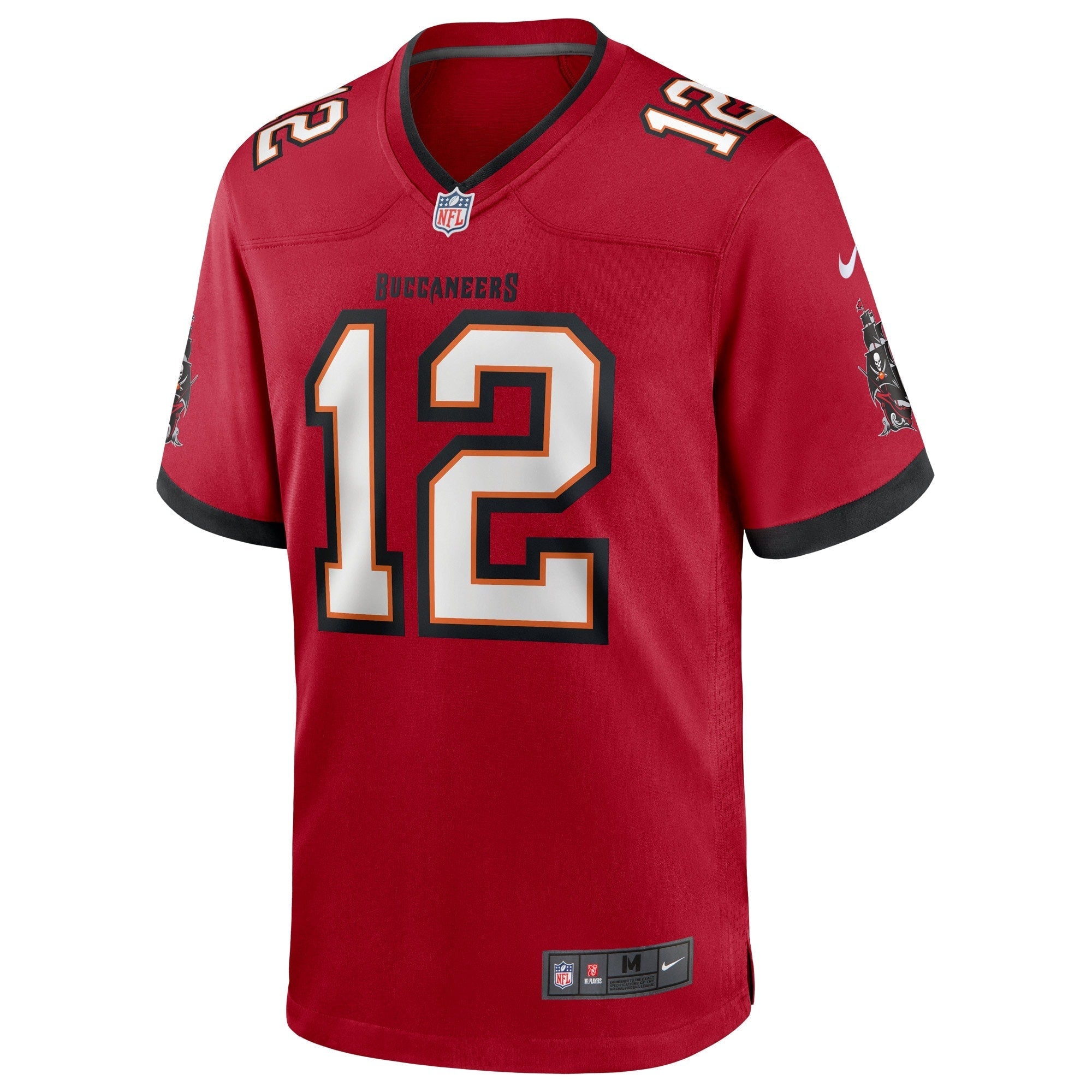 Men's Nike Tom Brady Red Tampa Bay Buccaneers Game Player Jersey - vstockx