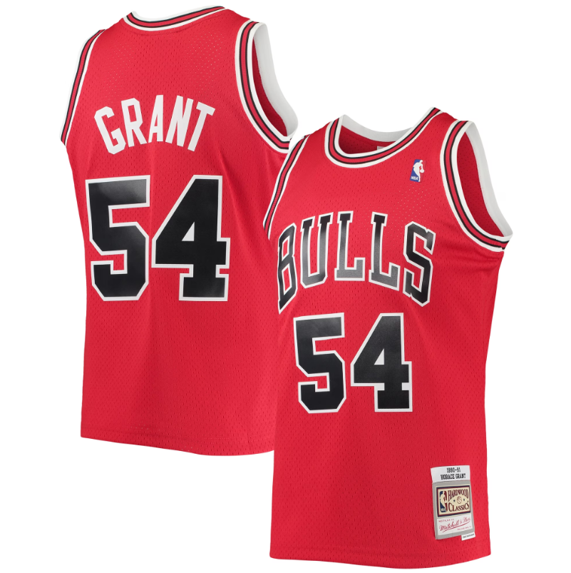 Mens Chicago Bulls Horace Grant Mitchell & Ness Red 1990-91 Hardwood Classics Swingman Jersey - vstockx