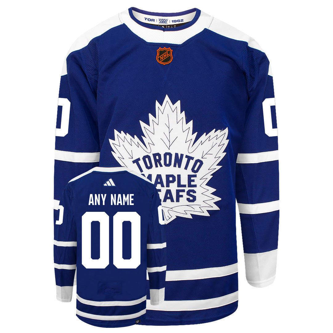 Customizable Toronto Maple Leafs Adidas 2022 Primegreen Reverse Retro Authentic NHL Hockey Jersey - vstockx