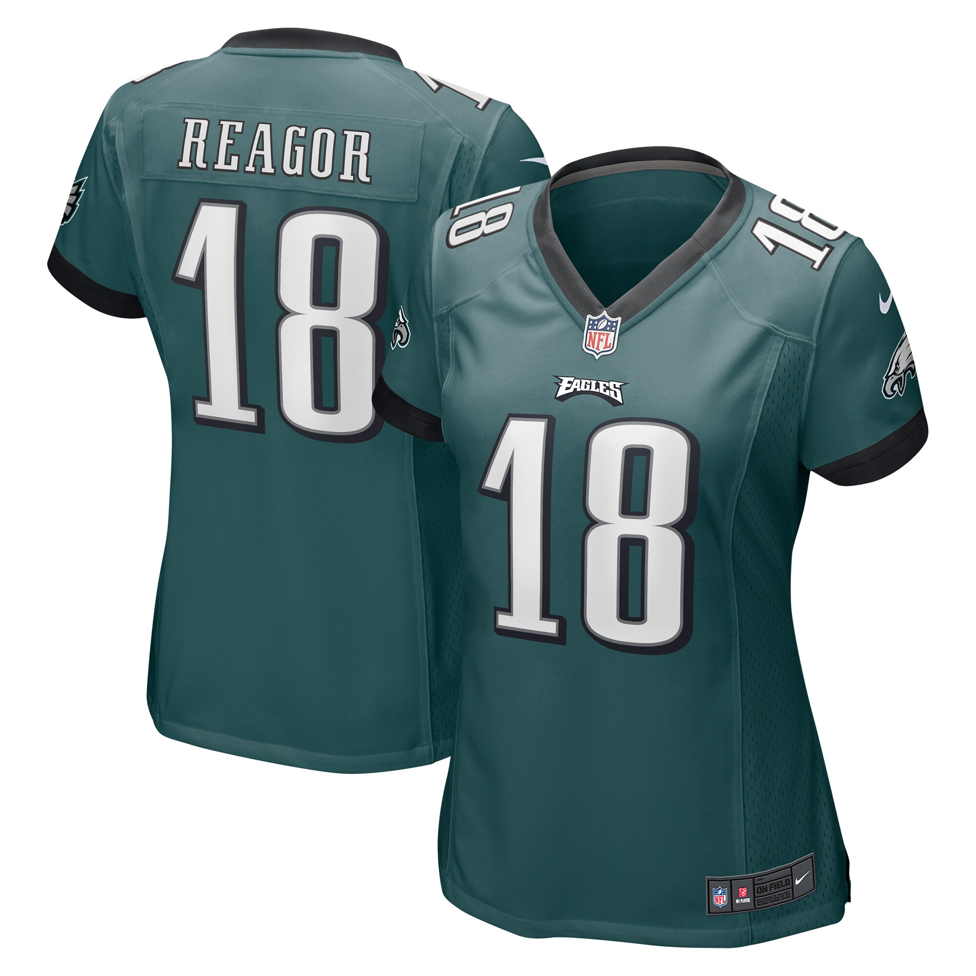 Jalen Reagor Philadelphia Eagles Nike Women's Game Jersey - Midnight Green - vstockx