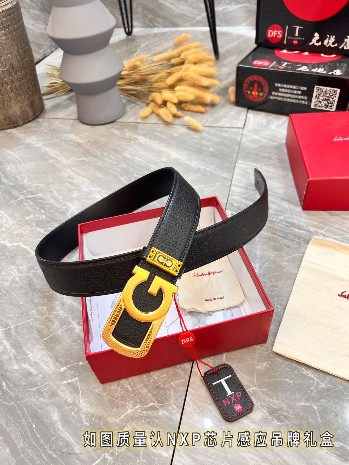 Streetwear Belt Ferragamo 320026 size:3.5cm - vstockx