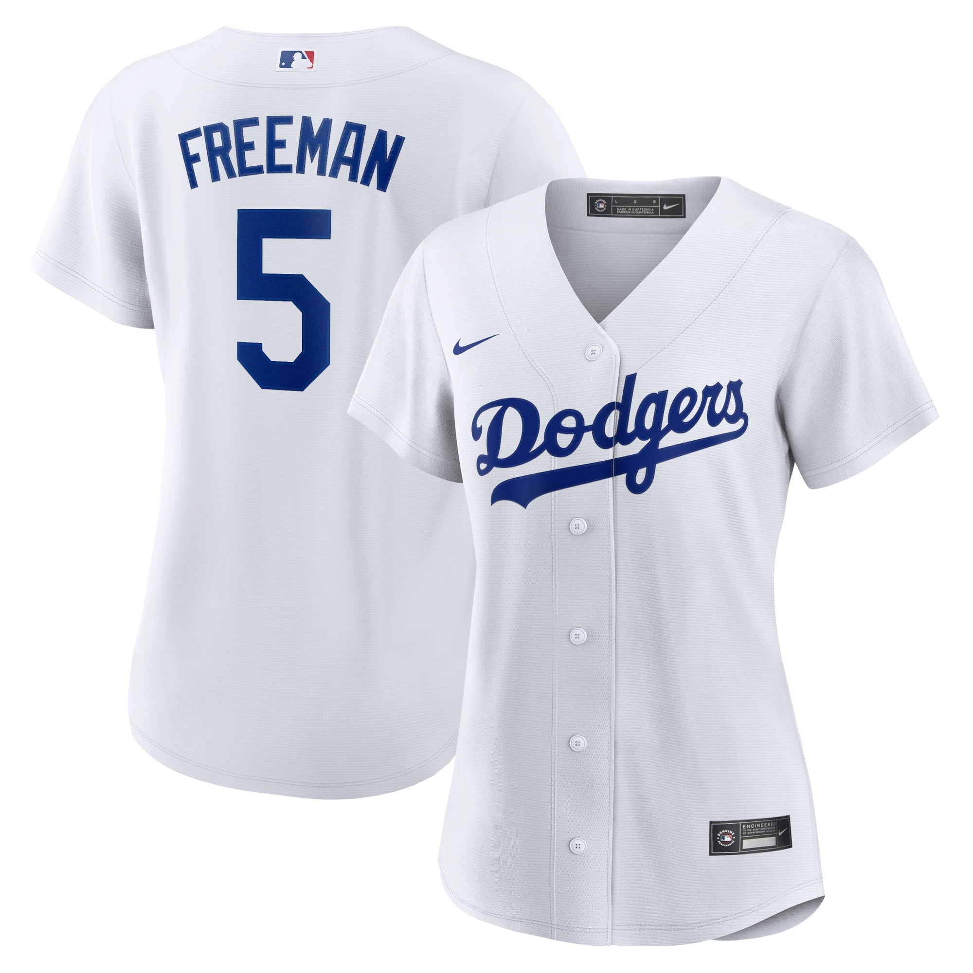 Women's Nike Freddie Freeman White Los Angeles Dodgers Replica Player Jersey - vstockx