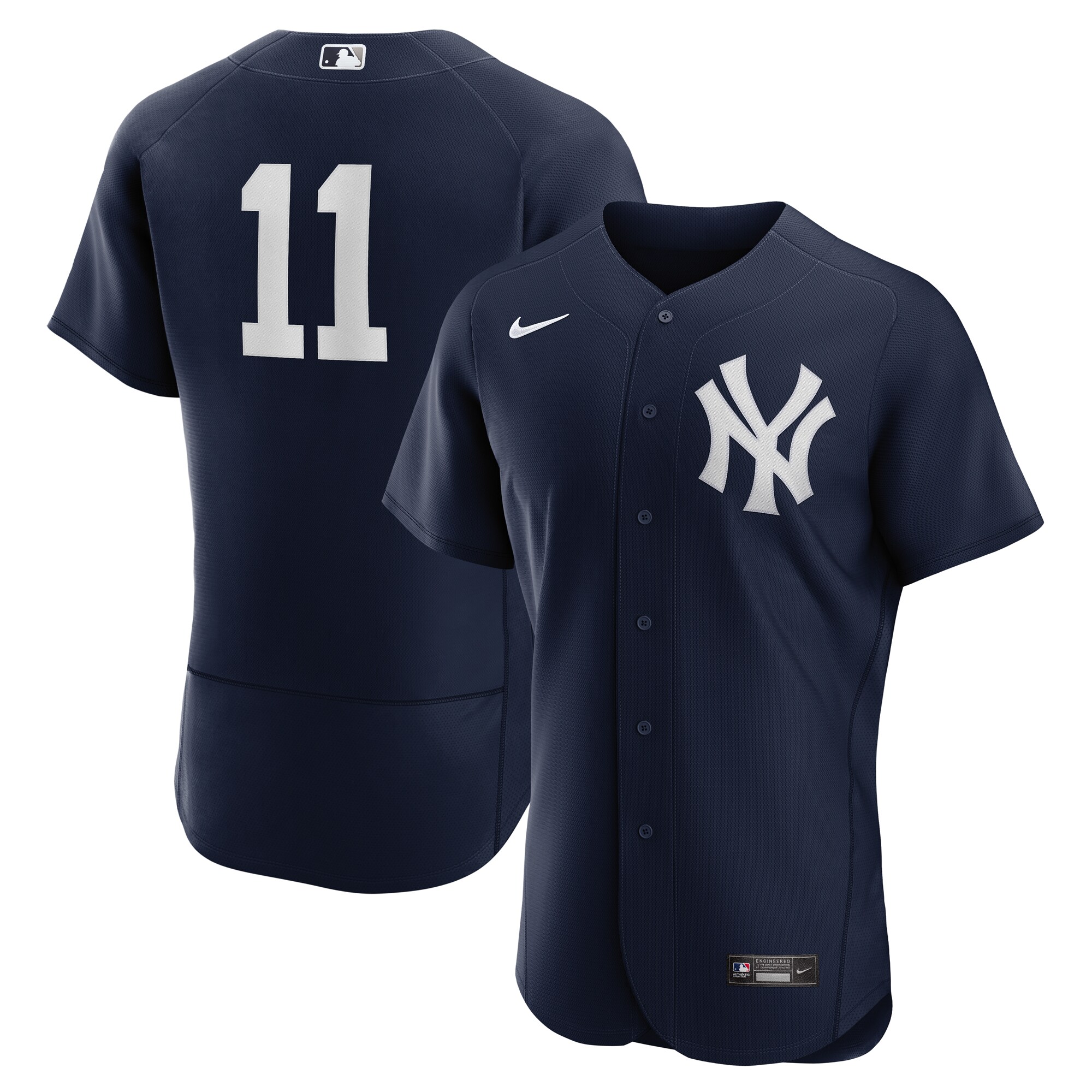 Anthony Volpe New York Yankees Nike Alternate Authentic Jersey - Navy - vstockx