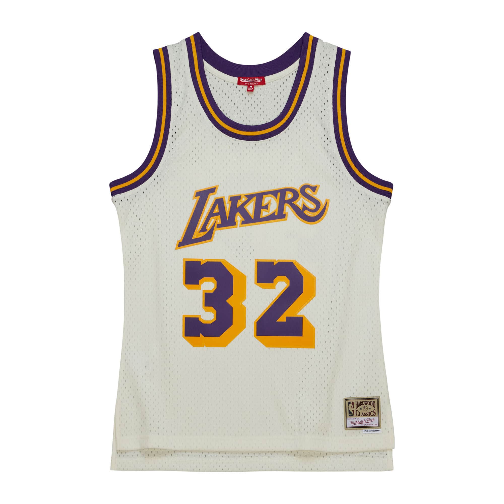 Womens Swingman Magic Johnson Los Angeles Lakers 1984-85 Jersey - vstockx