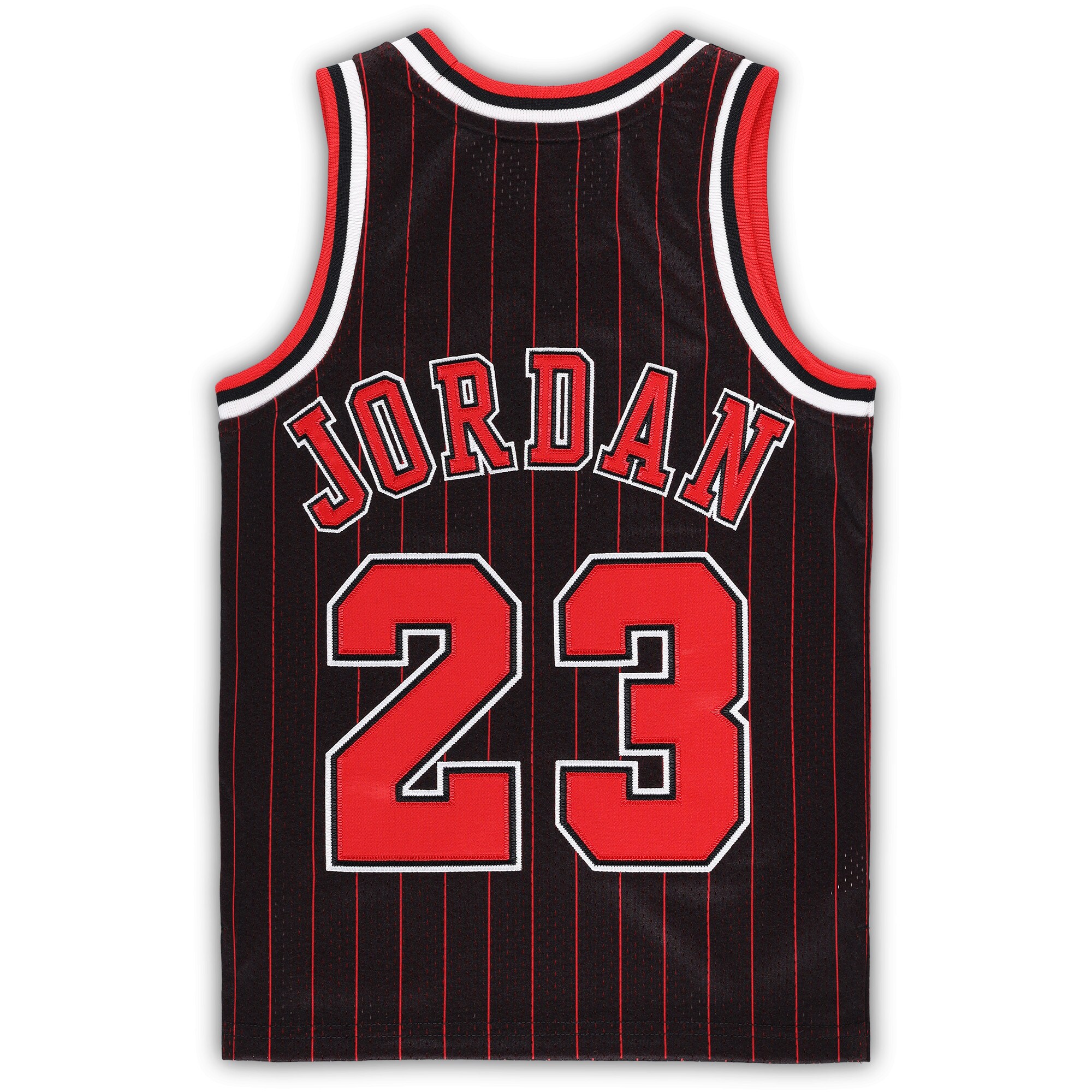Michael Jordans Chicago Bulls Mitchell & Ness Preschool 1996/97 Hardwood Classics Authentic Jersey - Black - vstockx
