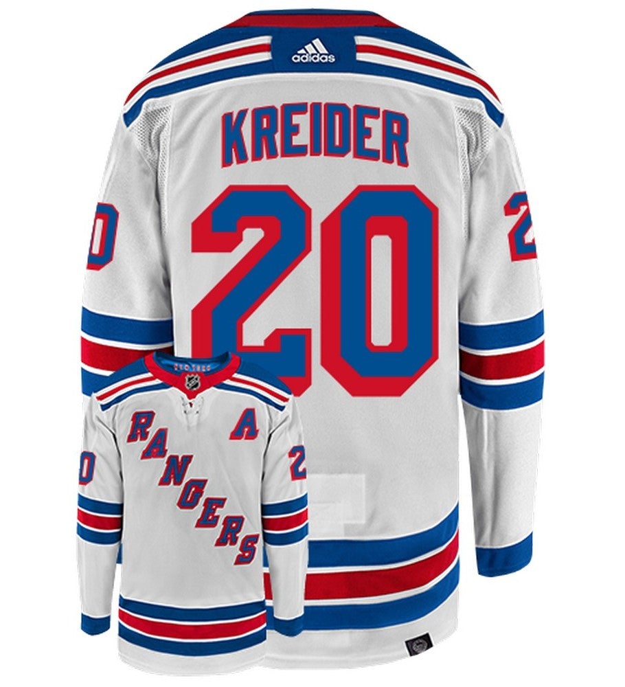 Chris Kreider New York Rangers Adidas Primegreen Authentic NHL Hockey Jersey - vstockx