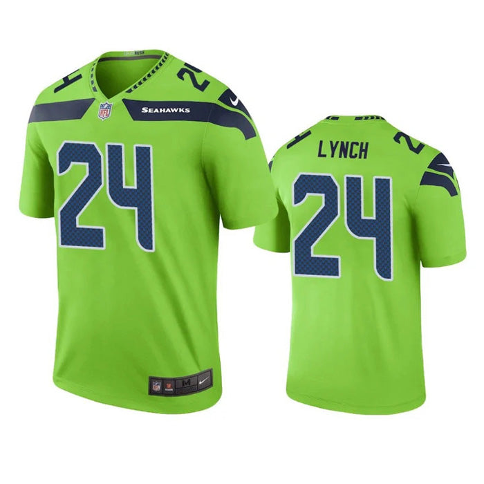 Youth Seattle Seahawks Marshawn Lynch Legend Jersey - Green - vstockx