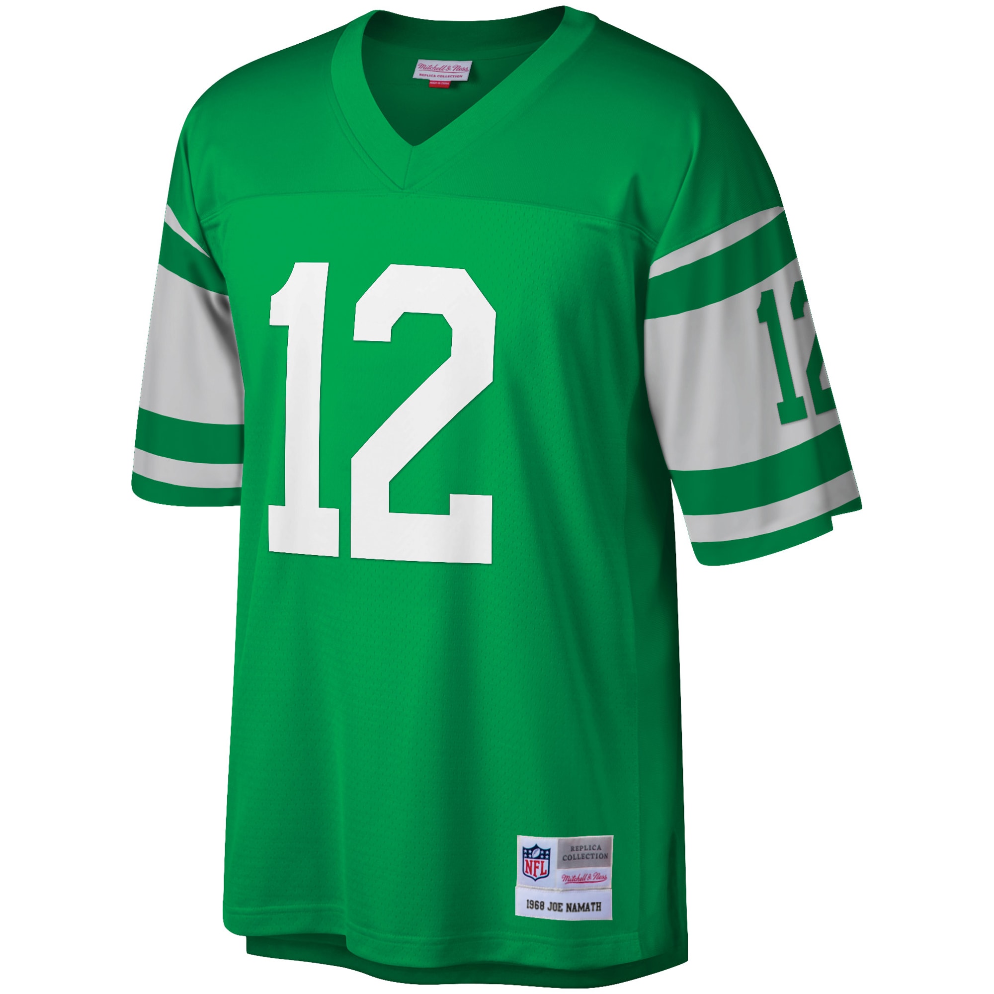 Joe Namath New York Jets Mitchell & Ness Retired Player Legacy Replica Jersey - Green - vstockx
