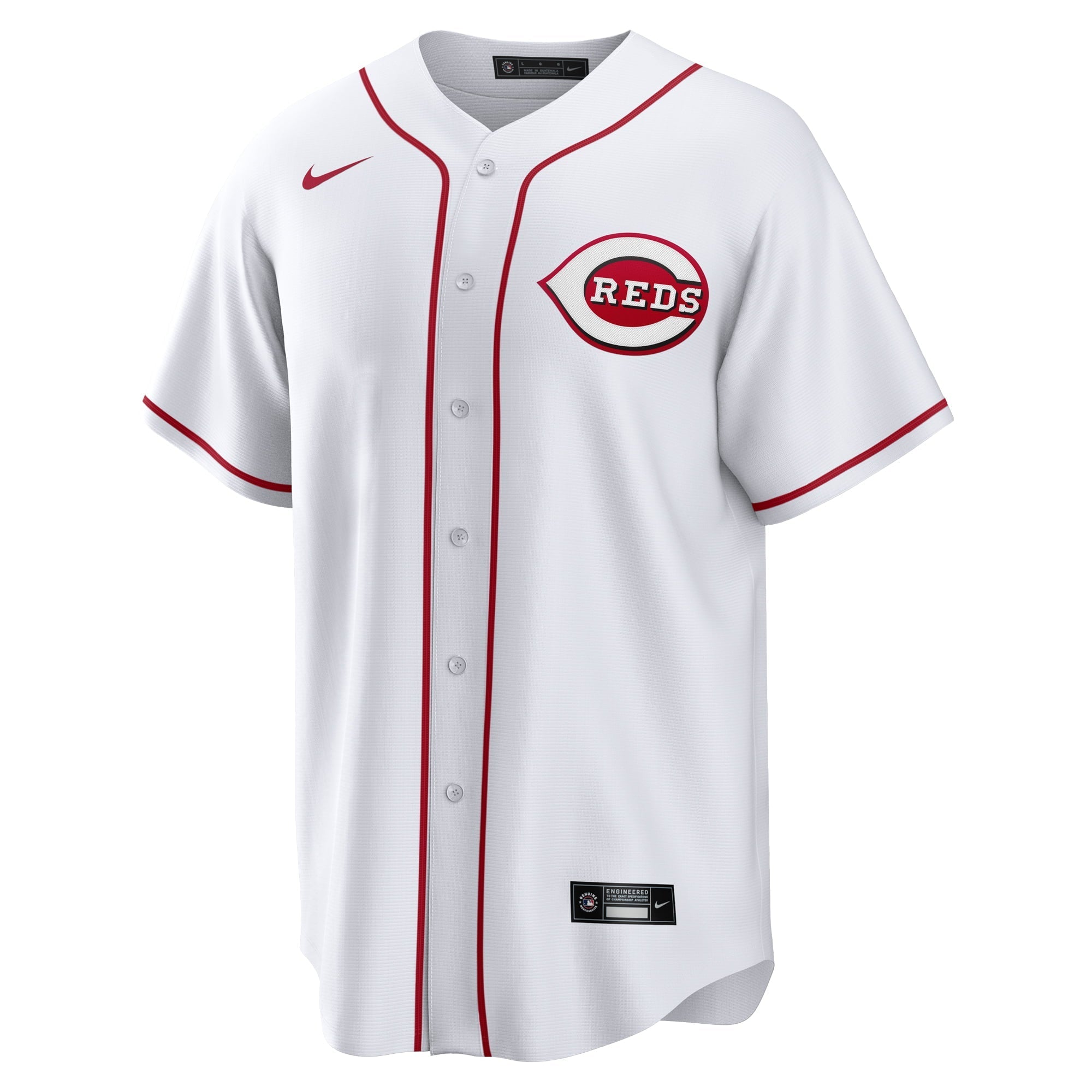 Men's Nike Elly De La Cruz White Cincinnati Reds Home Replica Jersey - vstockx