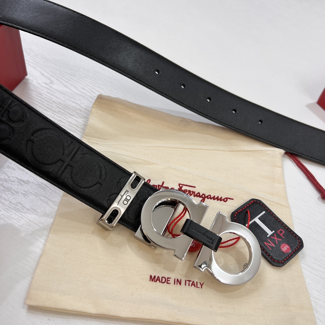 Streetwear Belt Ferragamo 319804 size:3.5cm - vstockx