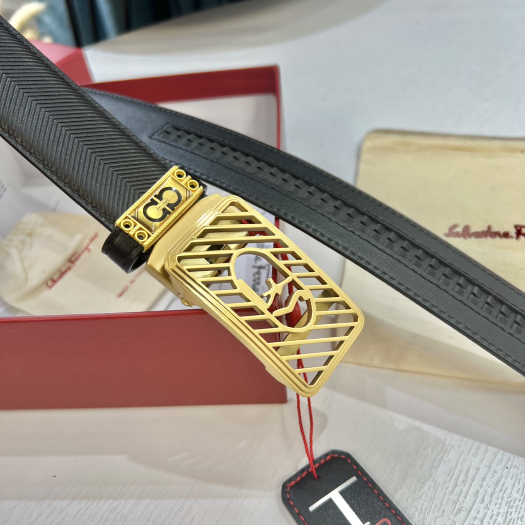 Streetwear Belt Ferragamo 319567 size:3.5cm - vstockx