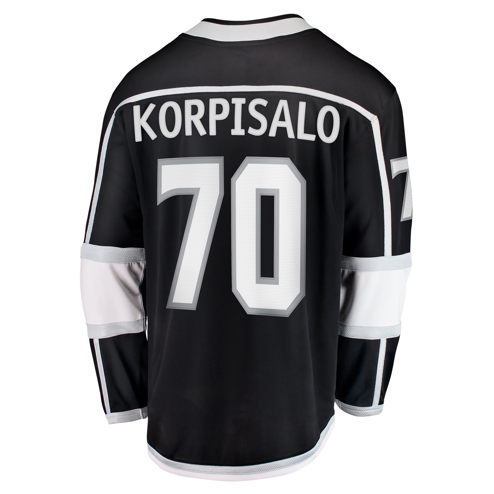 Men's Fanatics Branded Joonas Korpisalo Black Los Angeles Kings Home Breakaway Jersey - vstockx