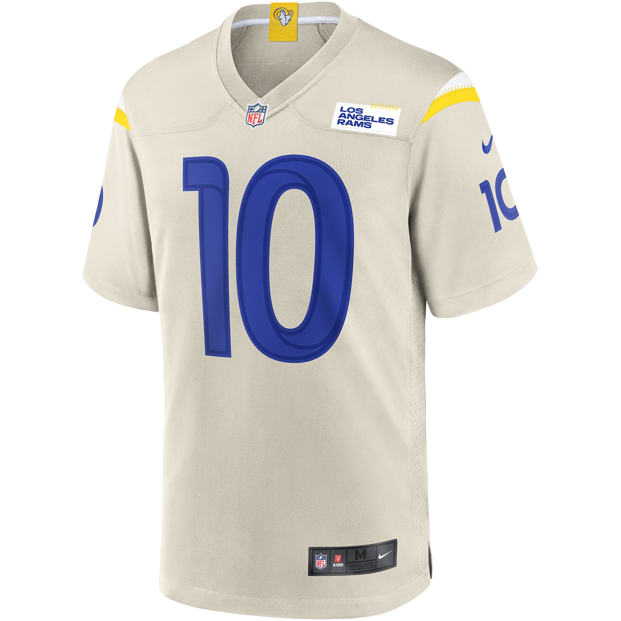 Cooper Kupp Los Angeles Rams Nike Game Jersey - Bone - vstockx