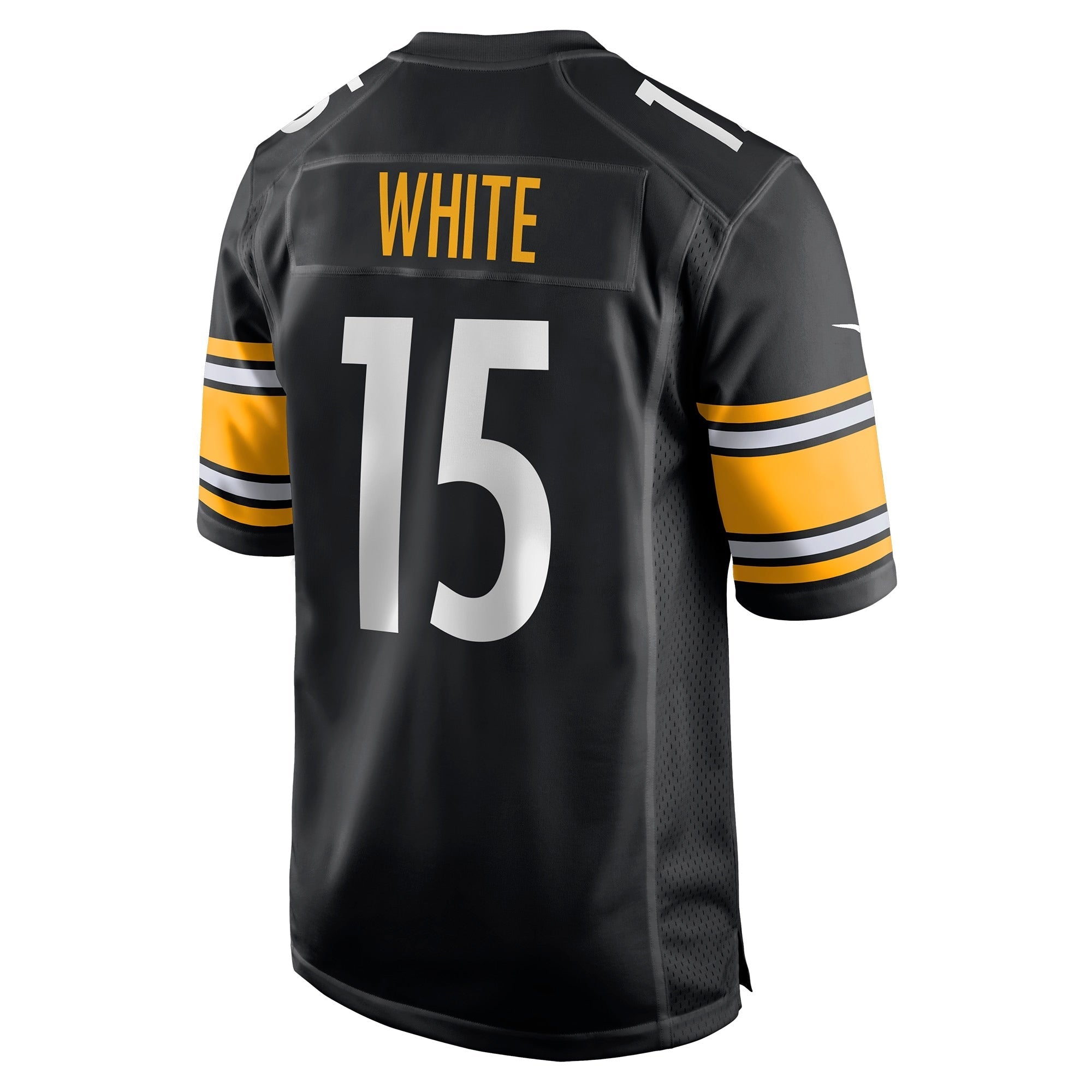 Men's Nike Cody White Black Pittsburgh Steelers Game Jersey - vstockx