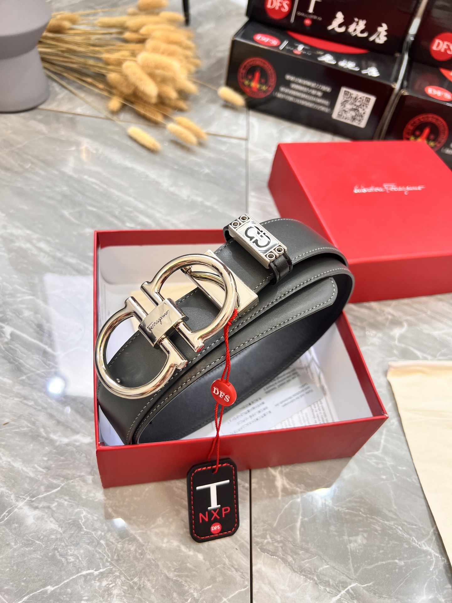 Streetwear Belt Ferragamo 319954 size:3.5cm - vstockx