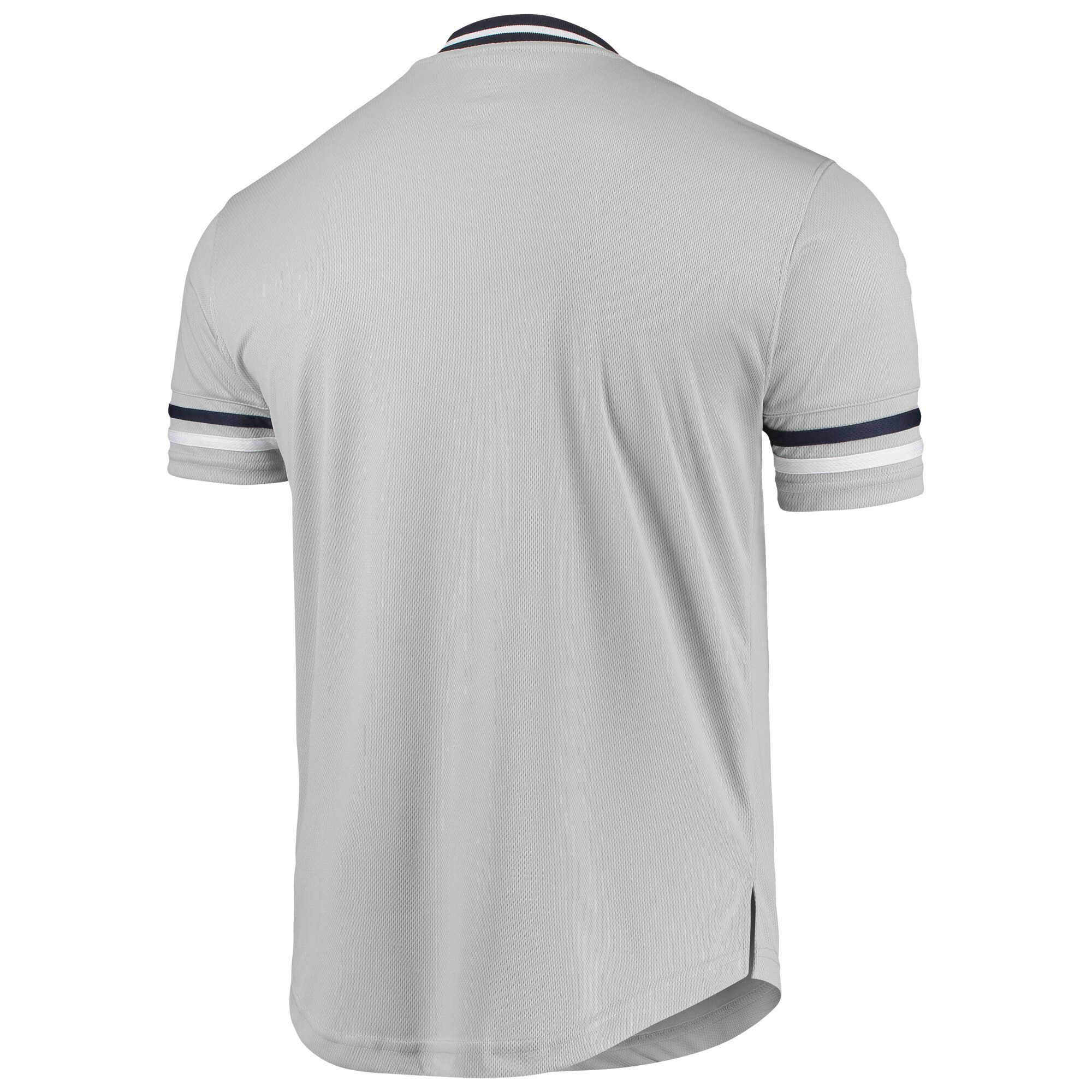Men's Gray Milwaukee Brewers Replica V-Neck Jersey - vstockx