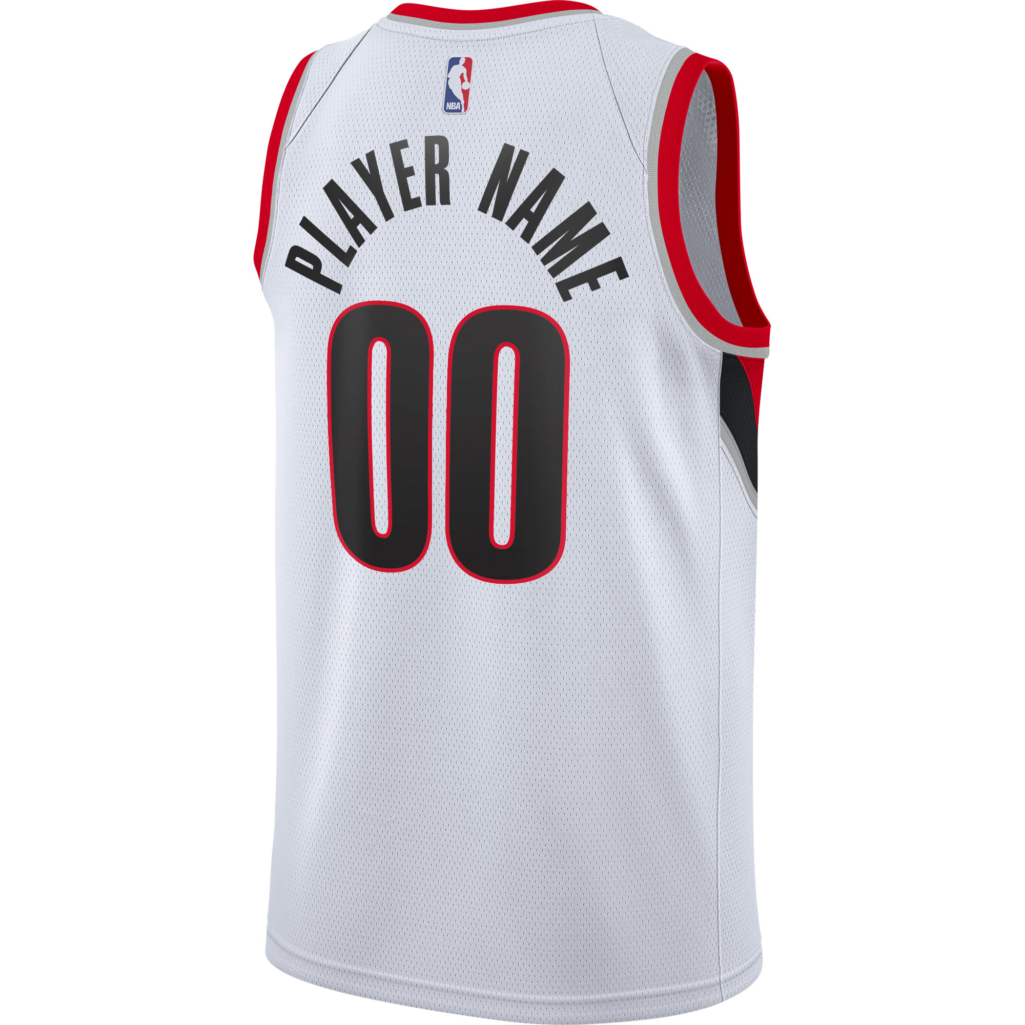 Portland Trail Blazers Nike 2020/21 Swingman Custom Jersey - Association Edition - White - vstockx