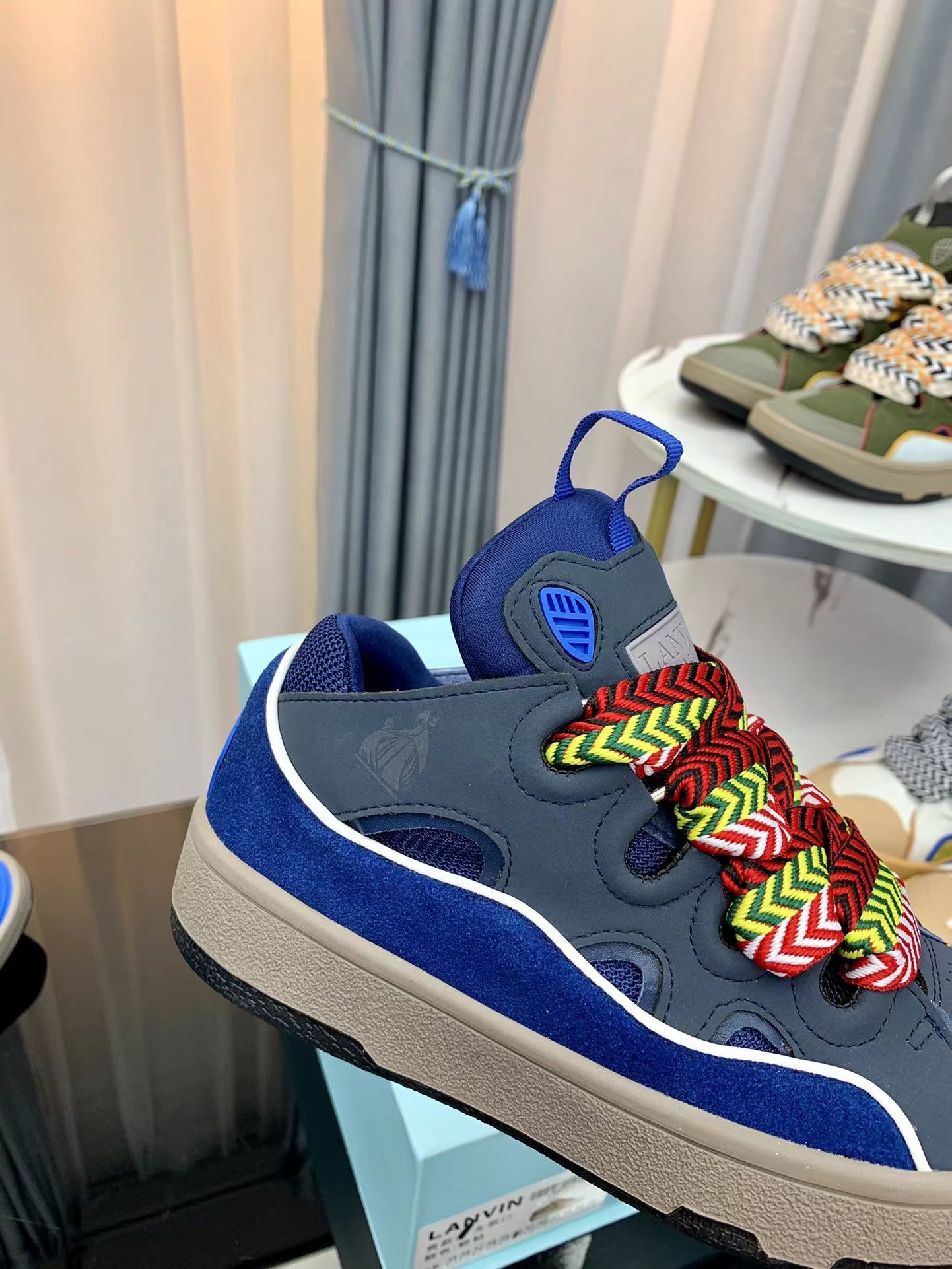 Lanvin Leather Curb black - vstockx