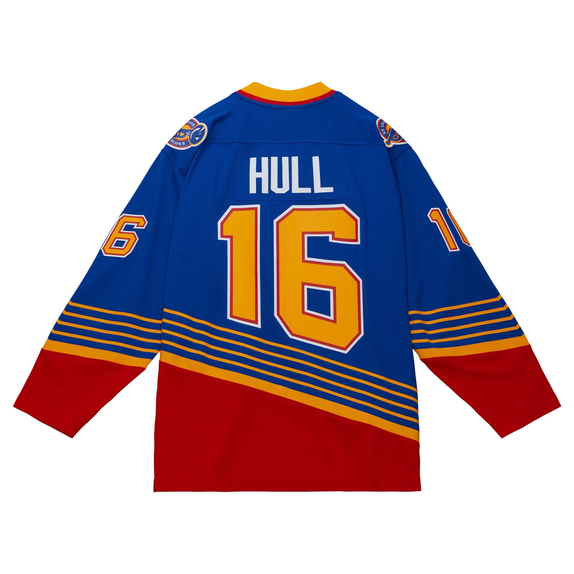 Blue Line Brett Hull St. Louis Blues 1995 Jersey - vstockx