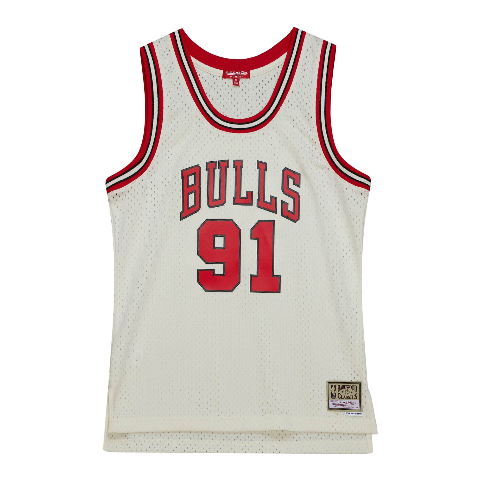 Womens Swingman Dennis Rodman Chicago Bulls 1997-98 Jersey - vstockx