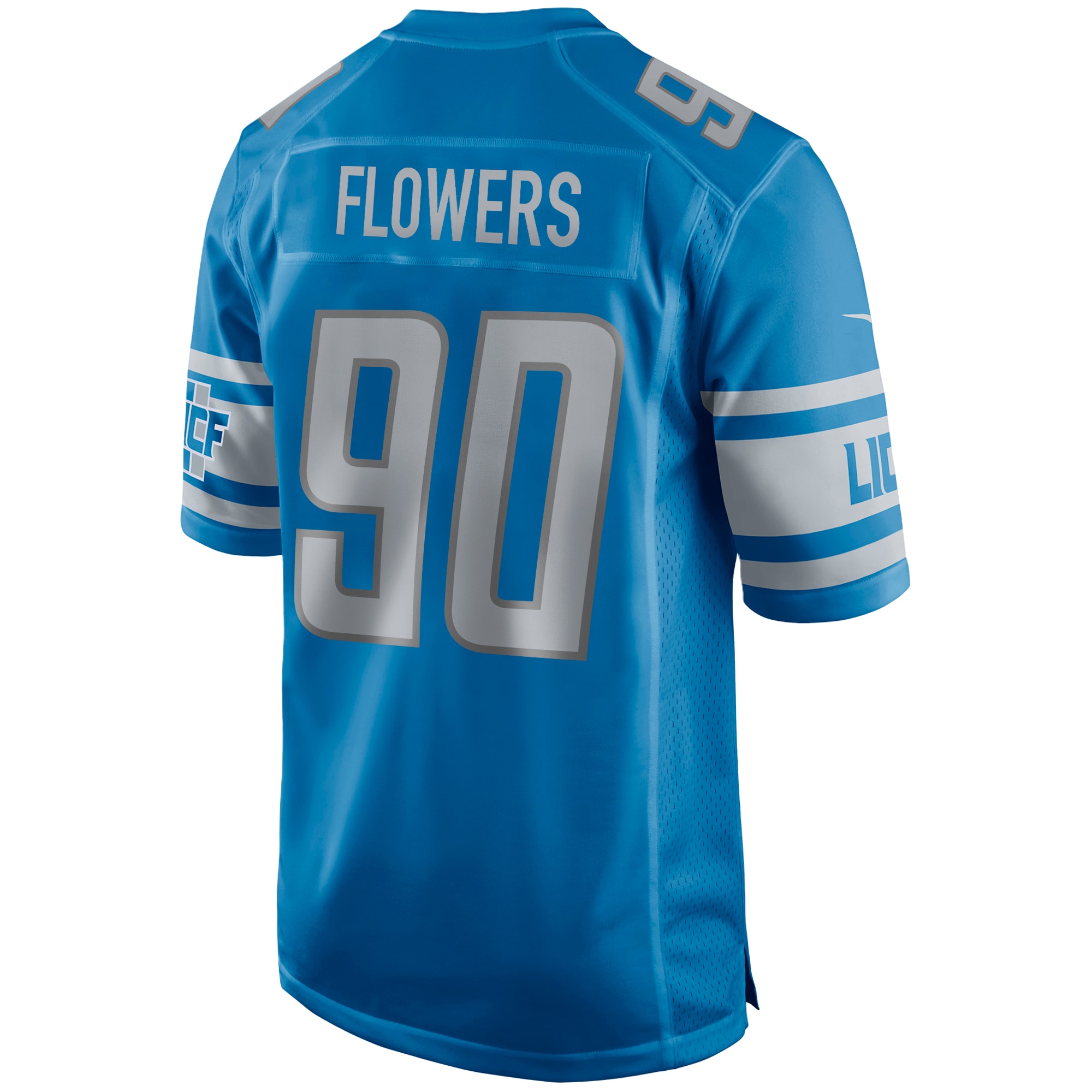 Trey Flowers Detroit Lions Nike Game Jersey - Blue - vstockx