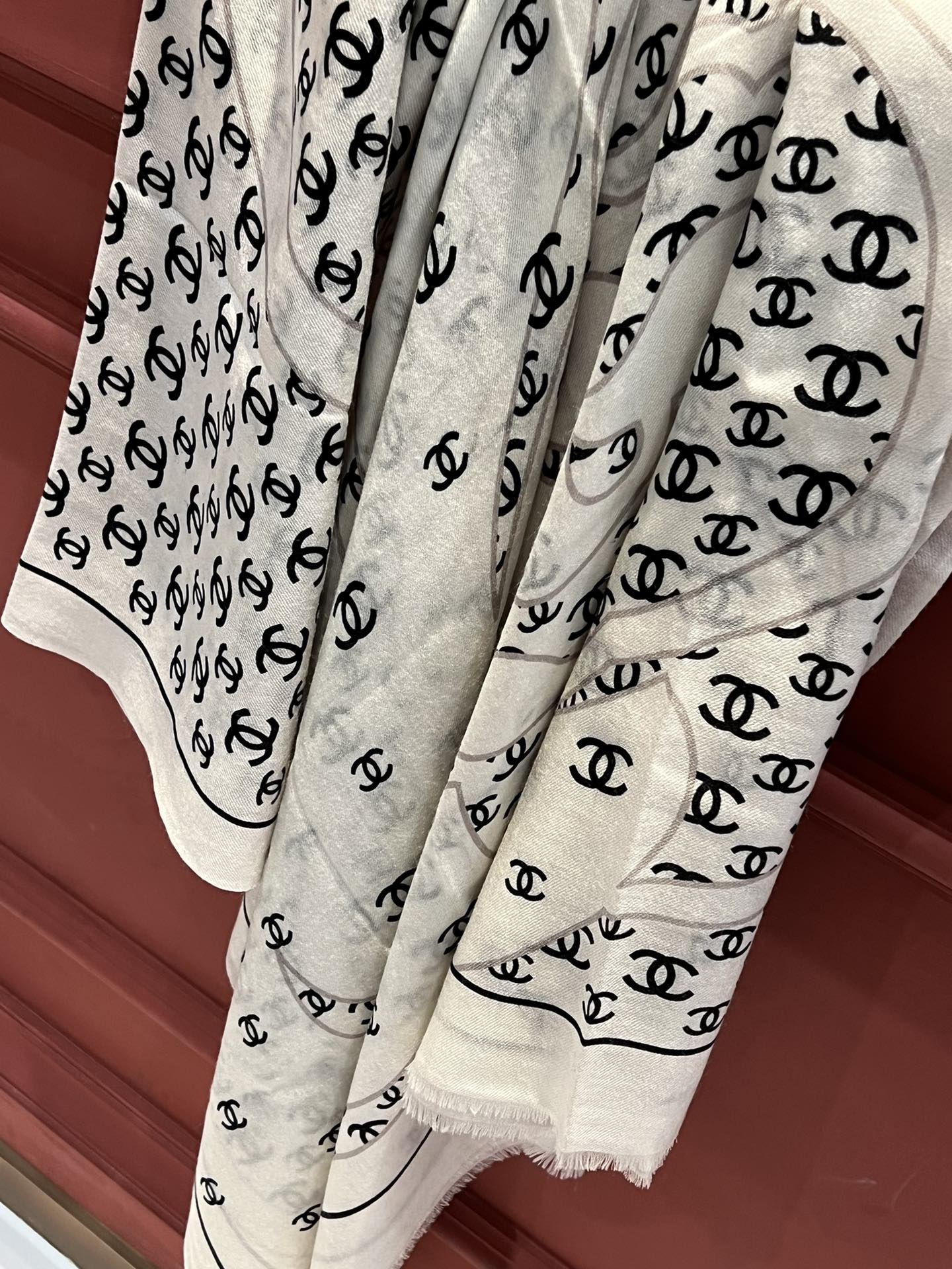 Streetwear Scarf CHANEL 328970 size:100*200cm - vstockx