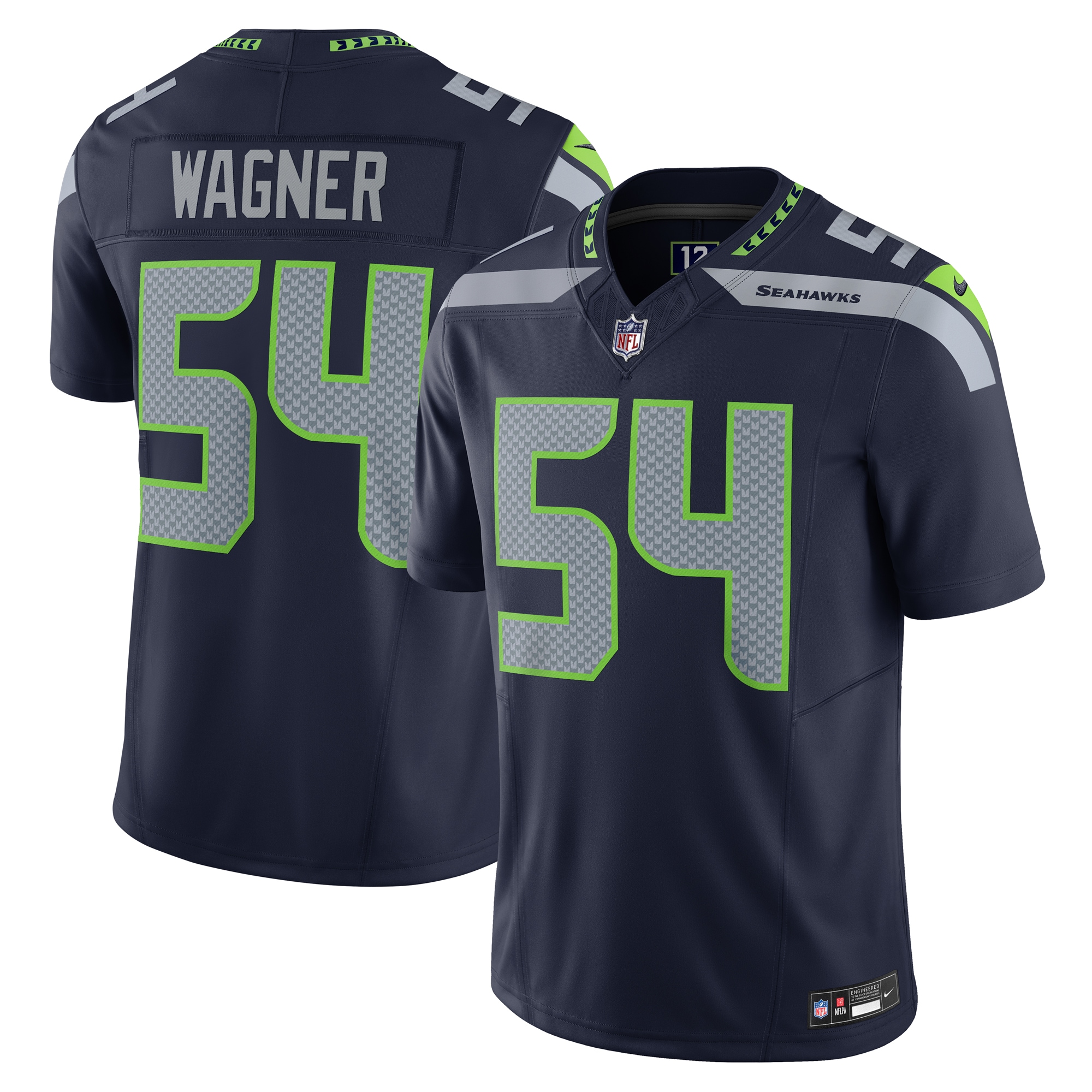 Bobby Wagner Seattle Seahawks Nike Vapor F.U.S.E. Limited Jersey - Navy - vstockx