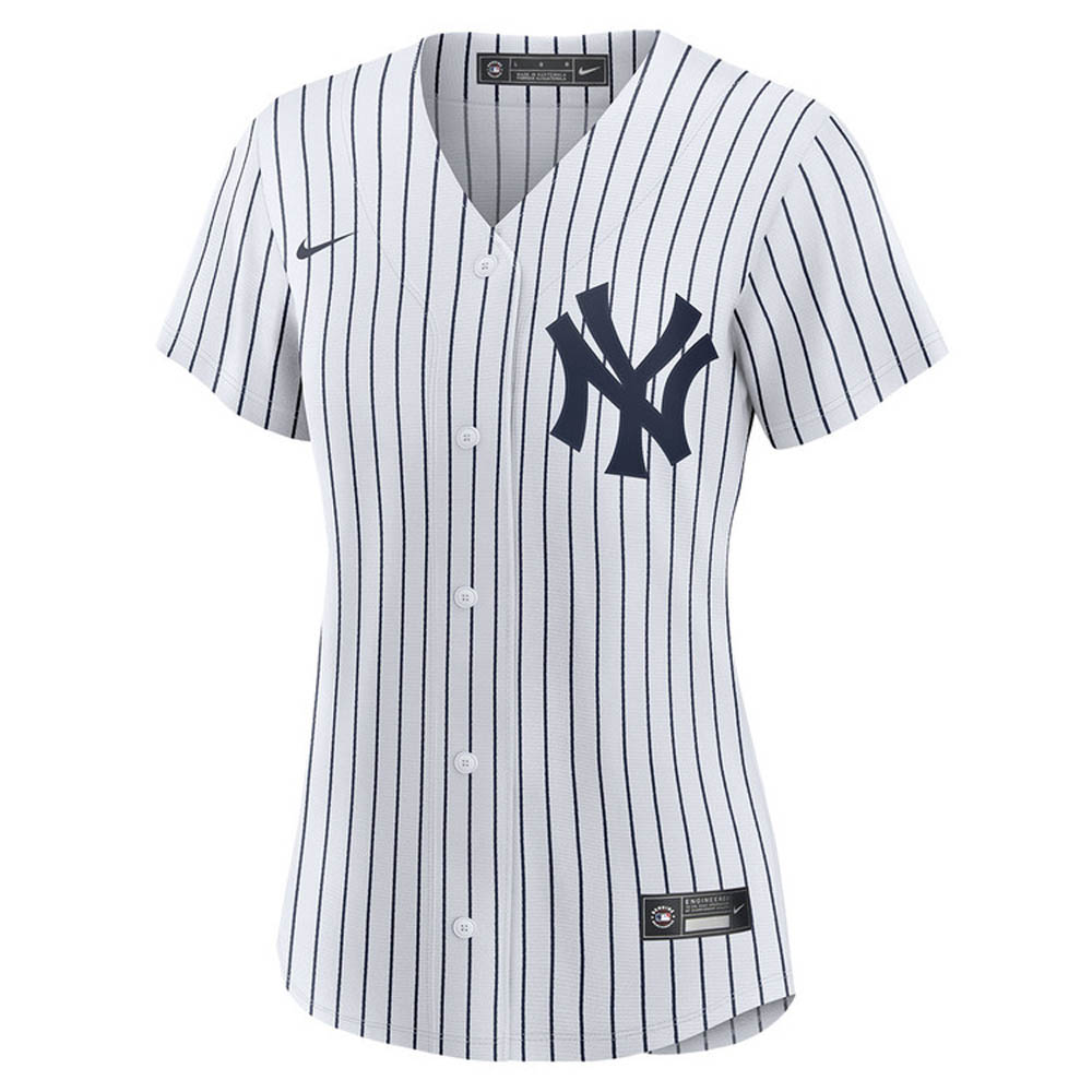 Women's New York Yankees Anthony Volpe Cool Base Replica Home Jersey - White - vstockx