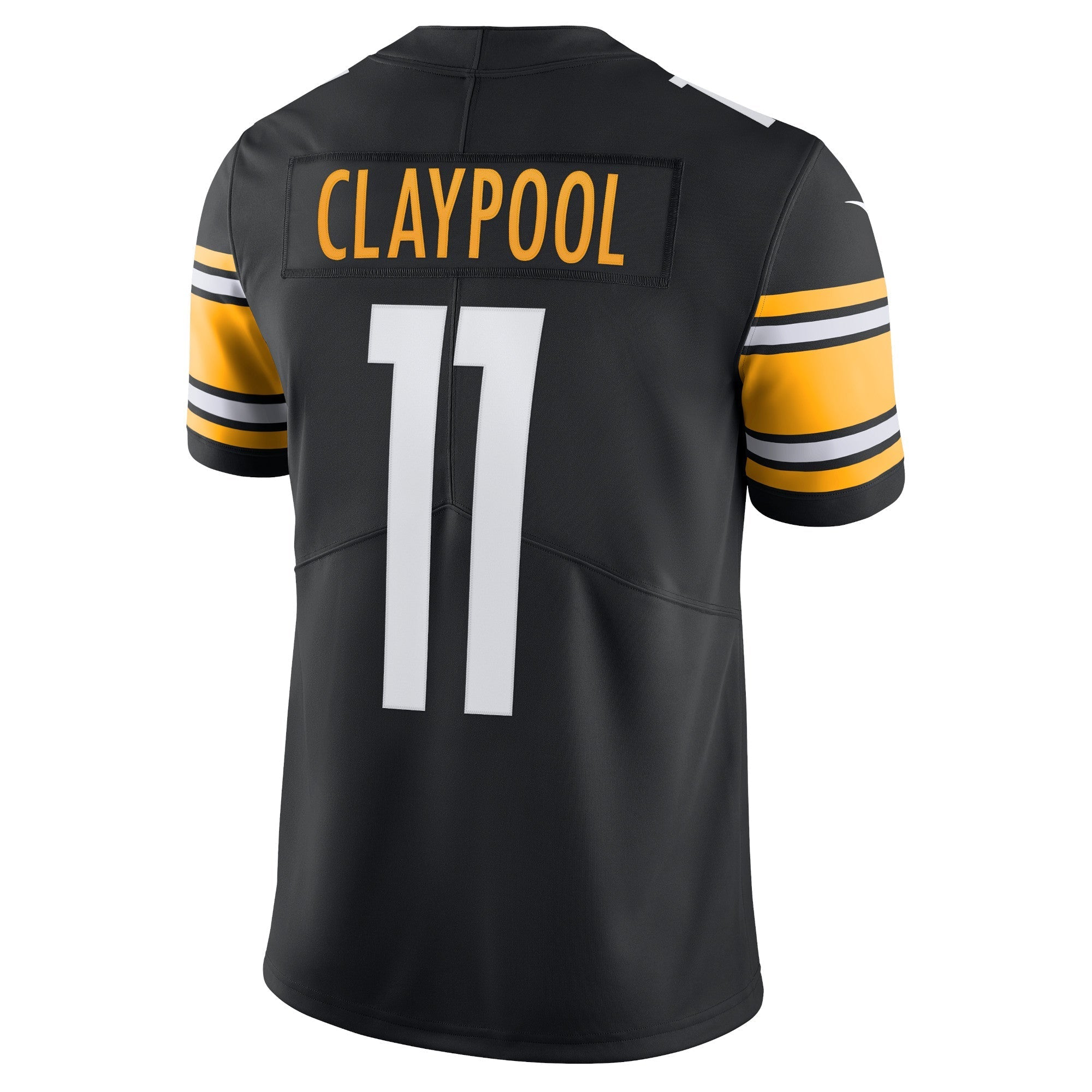 Men's Nike Chase Claypool Black Pittsburgh Steelers Vapor Limited Player Jersey - vstockx