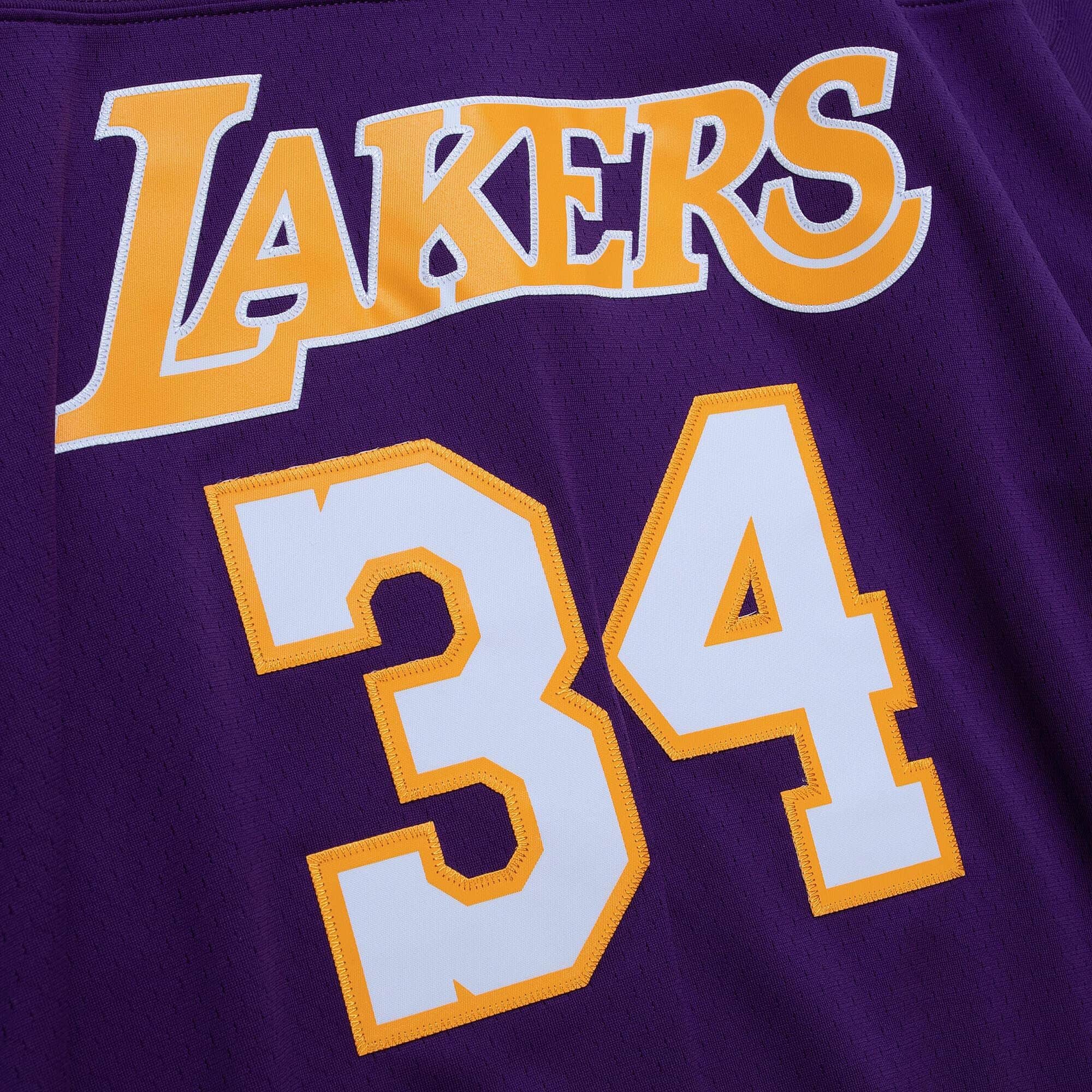 Audible Los Angeles Lakers Jersey Shaquille O'Neal - vstockx
