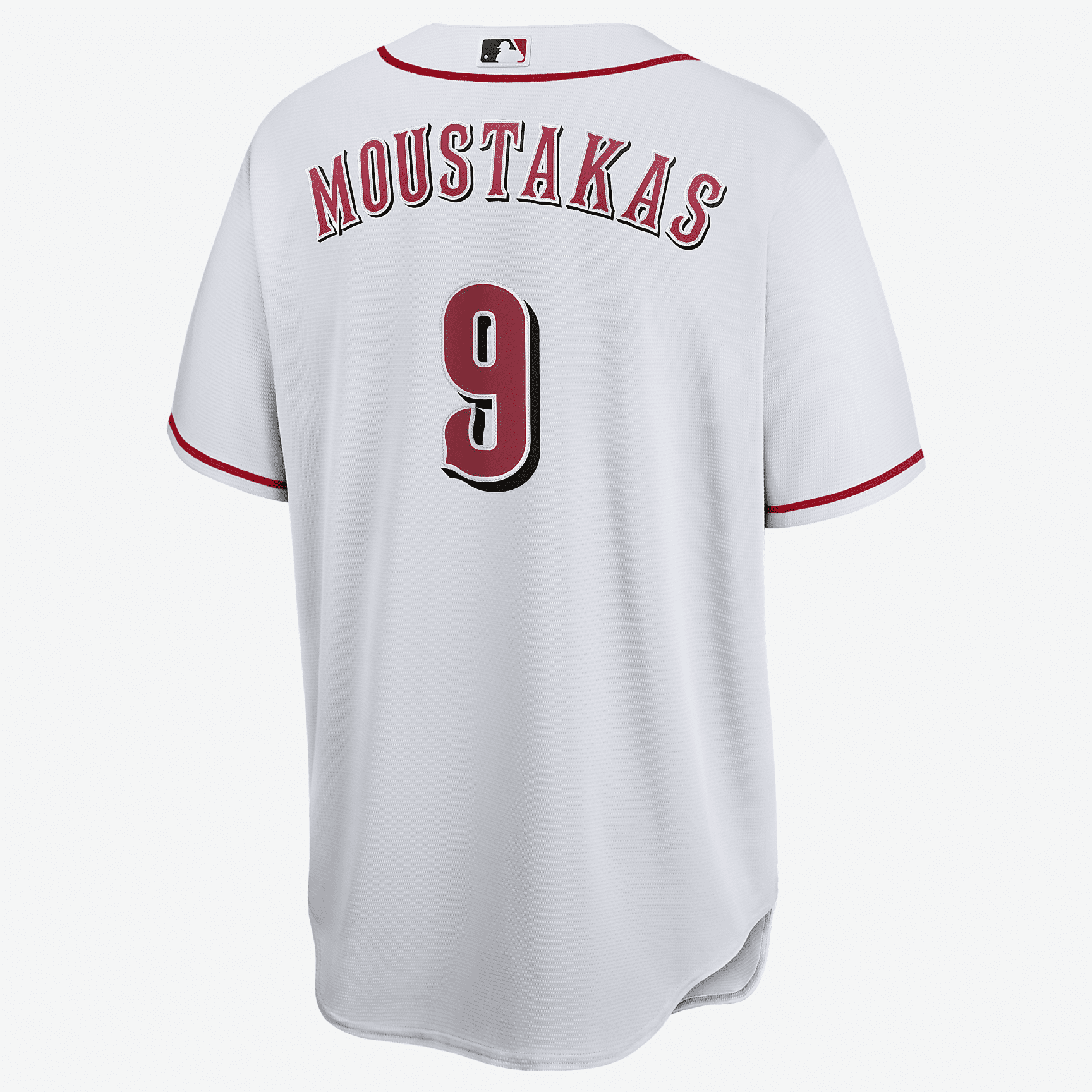 MLB Cincinnati Reds (Mike Moustakas) Men's Replica Baseball Jersey - White - vstockx