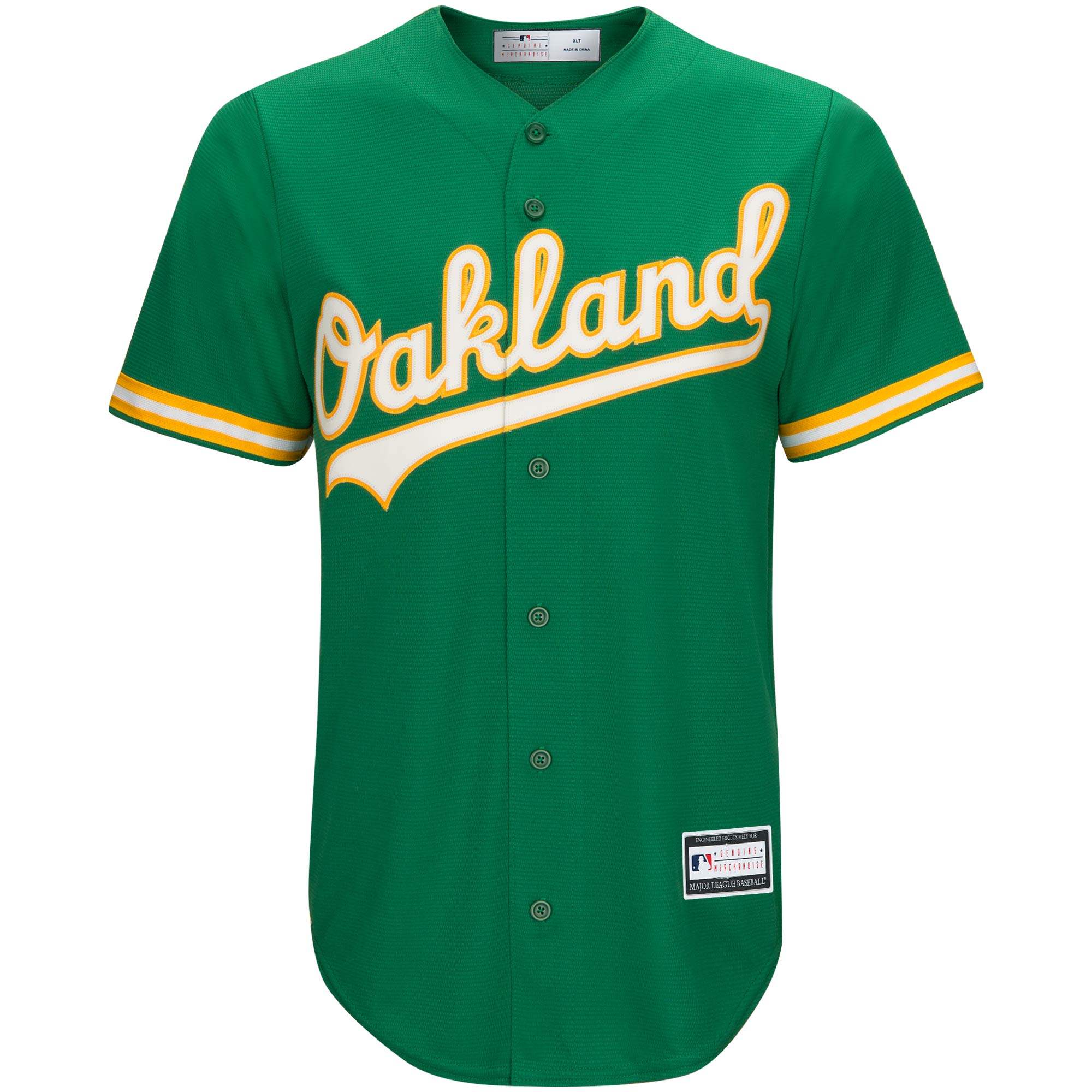Oakland Athletics Big & Tall Replica Team Jersey - Kelly Green - vstockx