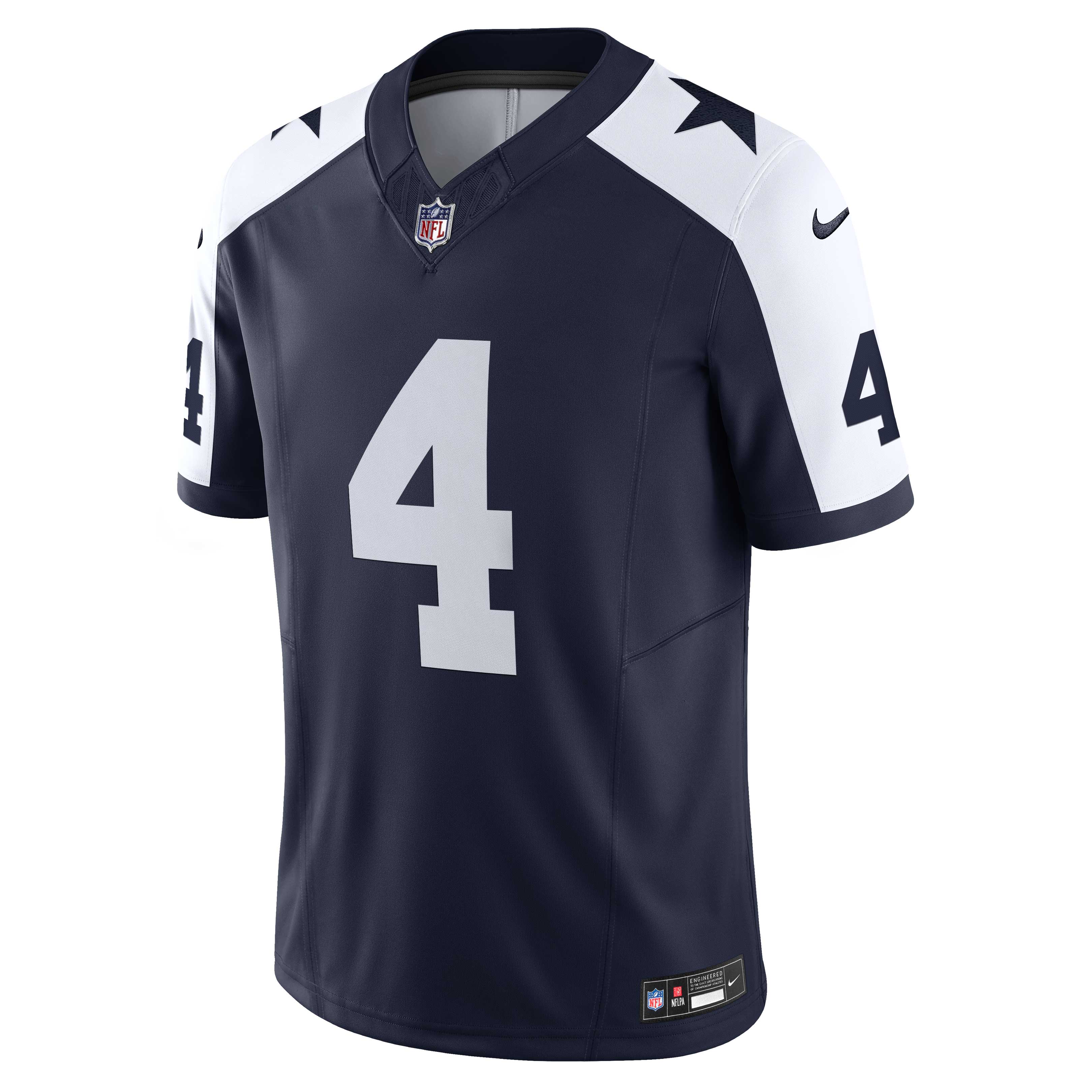 Dak Prescott Dallas Cowboys Nike Vapor F.U.S.E. Limited Jersey - Navy - vstockx