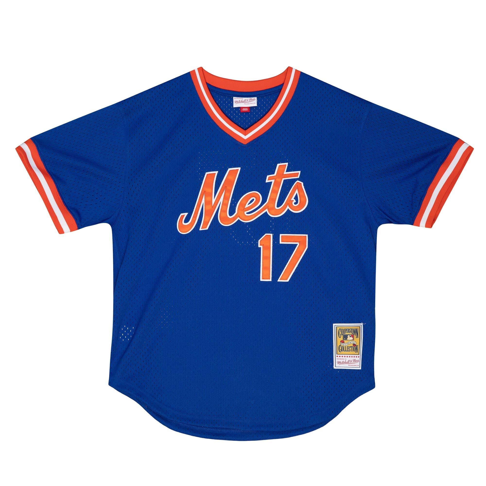 Authentic Keith Hernandez New York Mets 1986 Pullover Jersey - vstockx