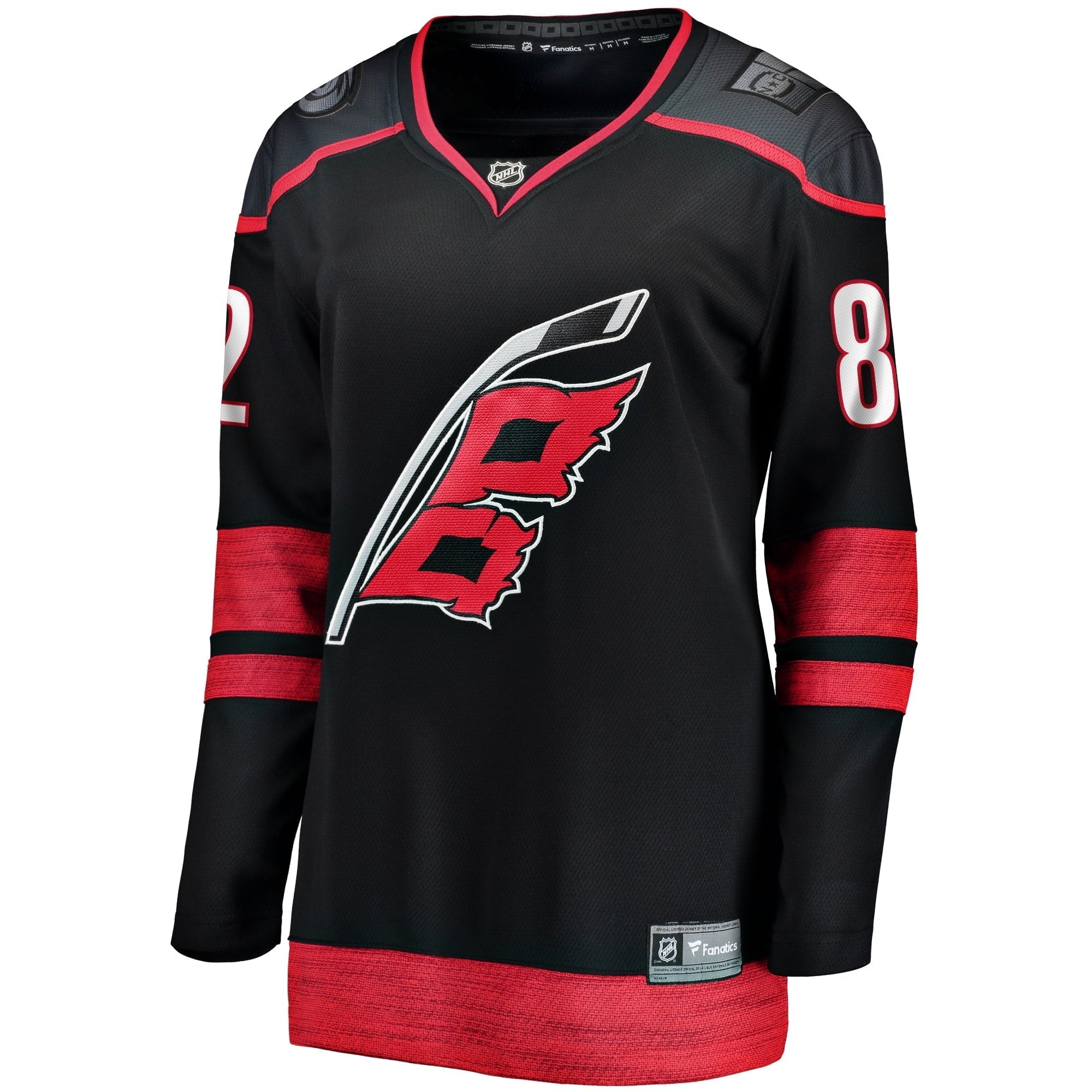 Women's Fanatics Branded Jesperi Kotkaniemi Black Carolina Hurricanes Home Breakaway Player Jersey - vstockx