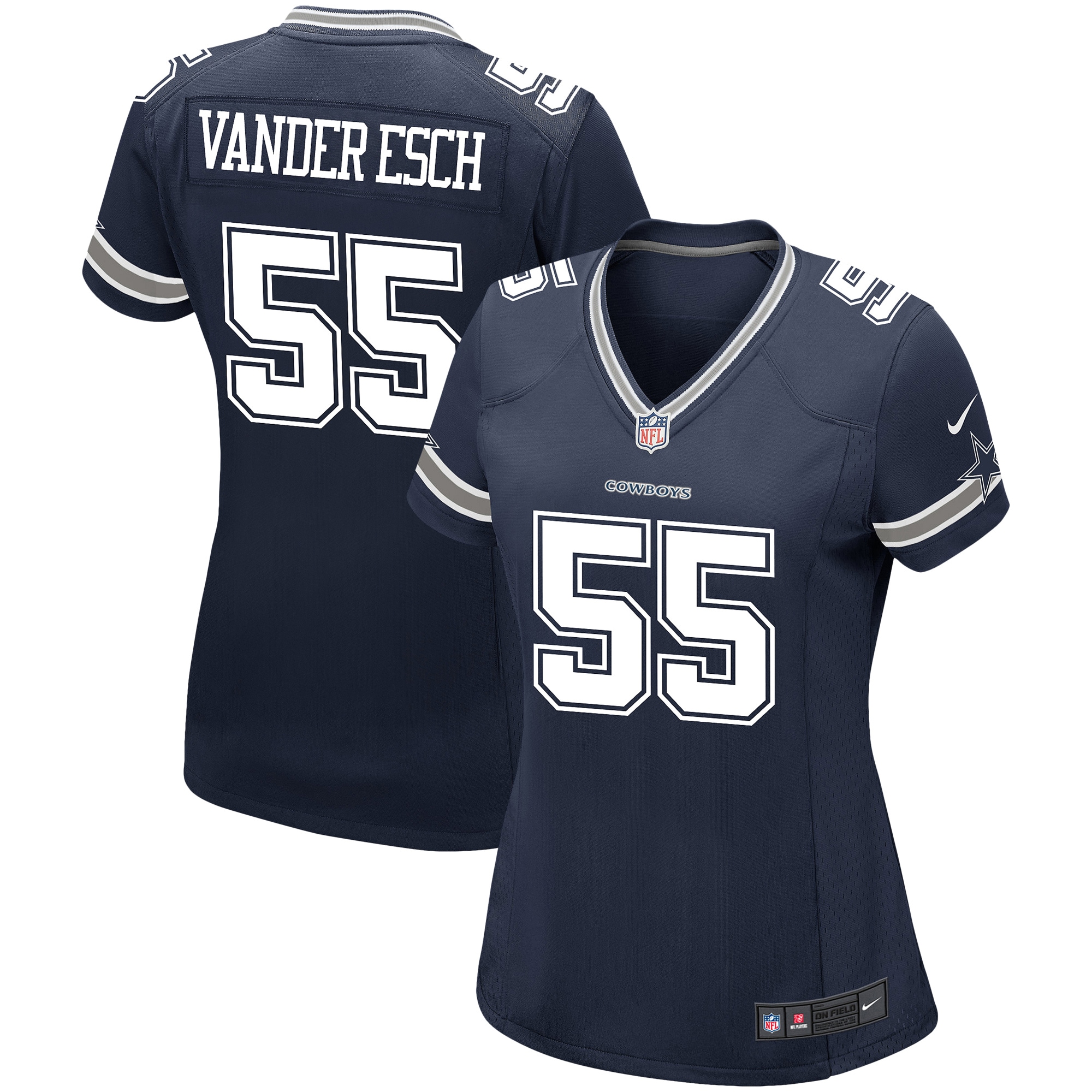 Leighton Vander Esch Dallas Cowboys Nike Women's Game Player Jersey - Navy - vstockx
