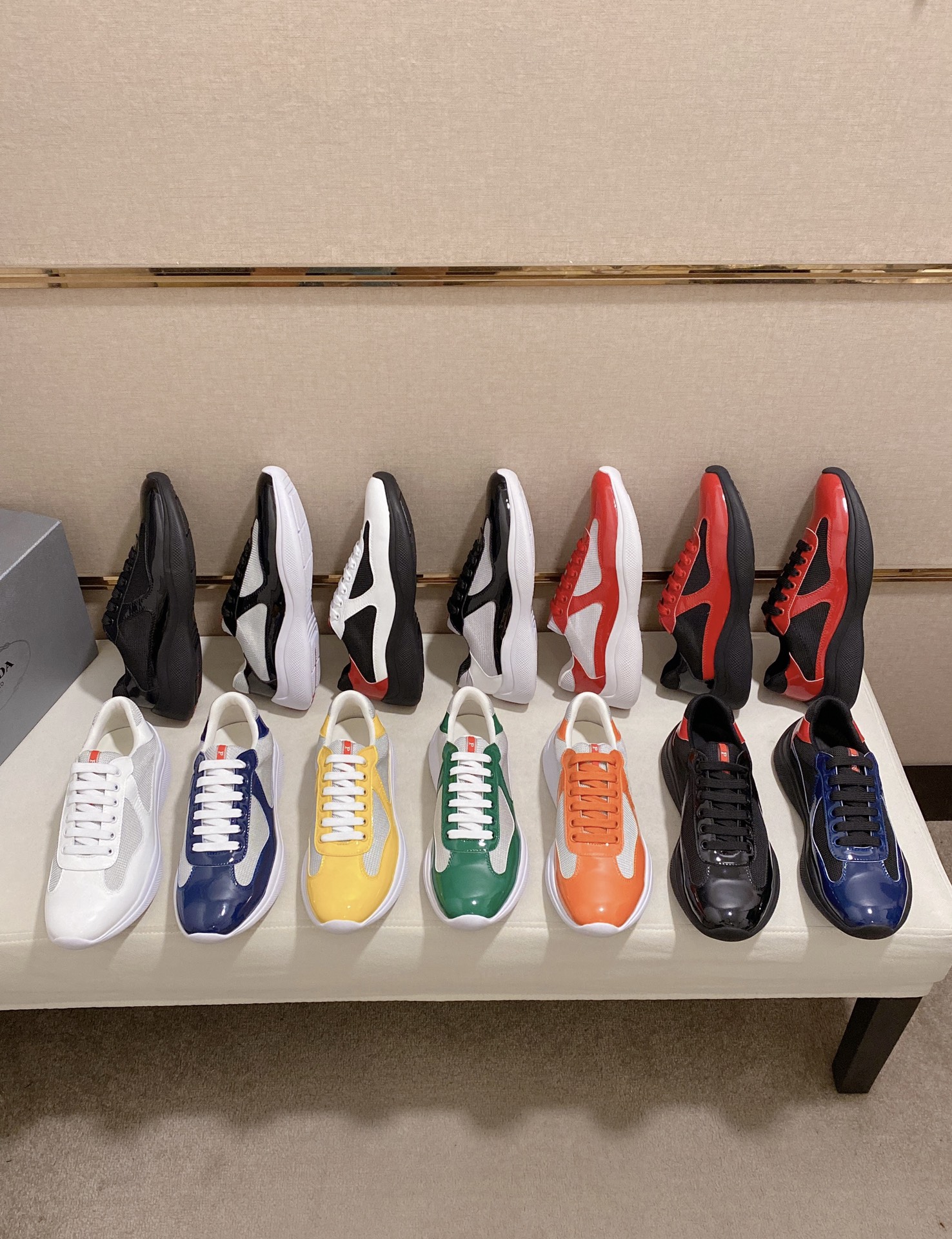 Prada America's Cup sneaker 6 - vstockx