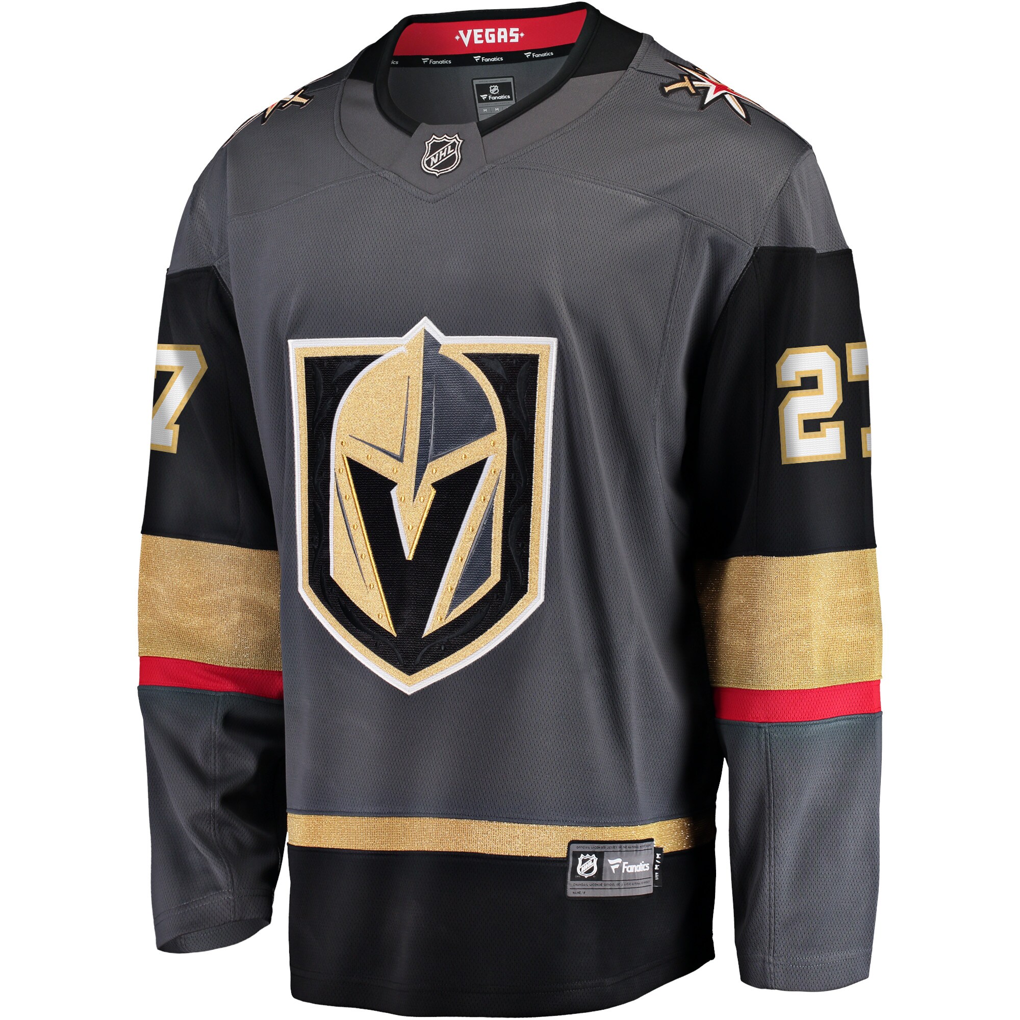 Shea Theodore Vegas Golden Knights Fanatics Branded Alternate Premier Breakaway Player Jersey - Gray - vstockx