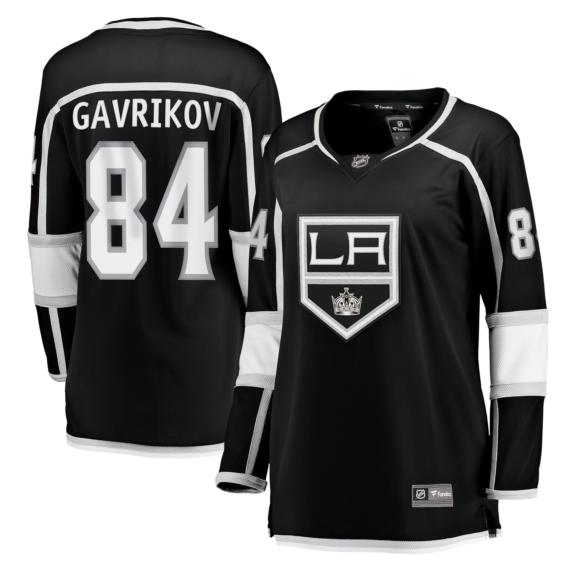Women's Fanatics Branded Vladislav Gavrikov Black Los Angeles Kings Home Breakaway Jersey - vstockx