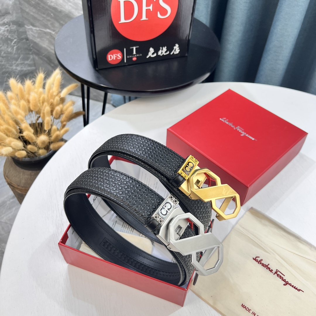 Streetwear Belt Ferragamo 319600 size:3.5cm - vstockx